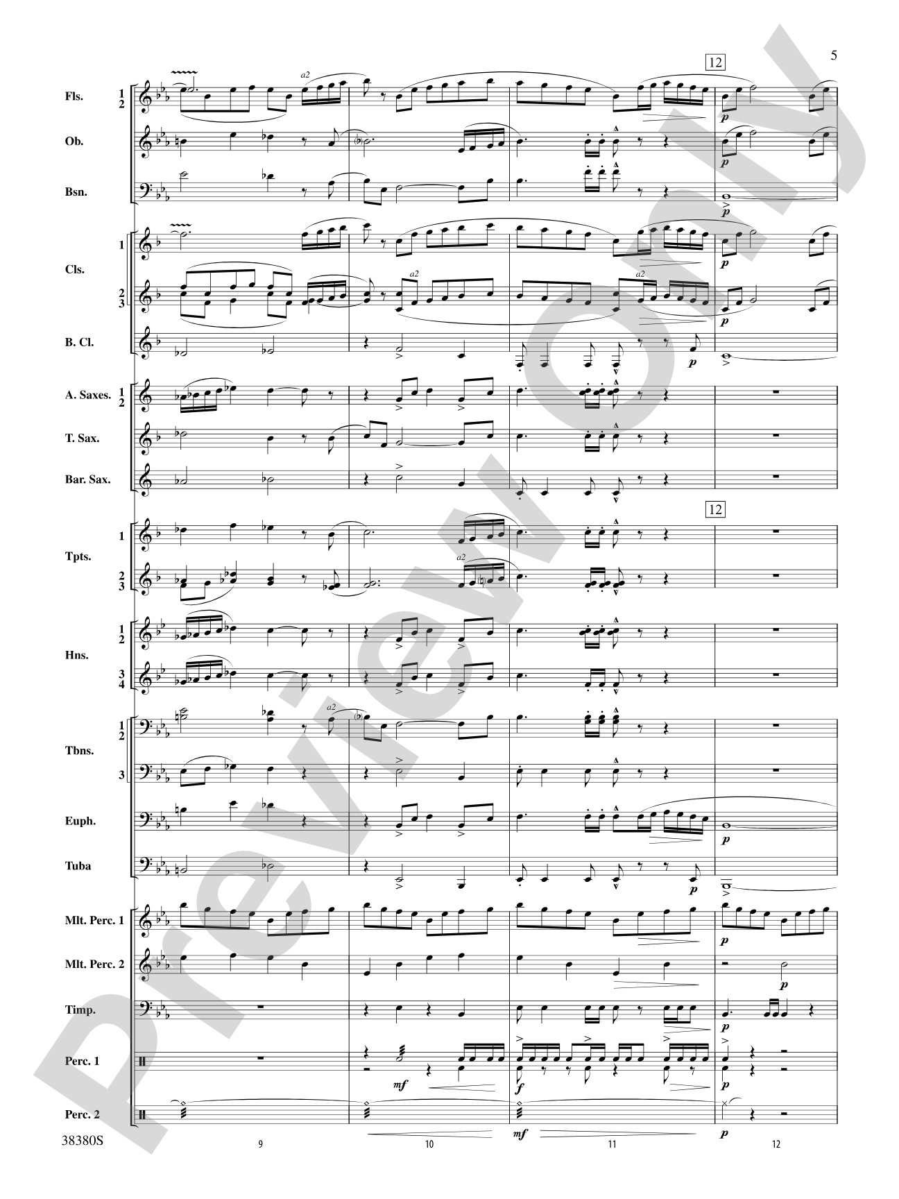 And in the End It Was Earth: Concert Band Conductor Score & Parts