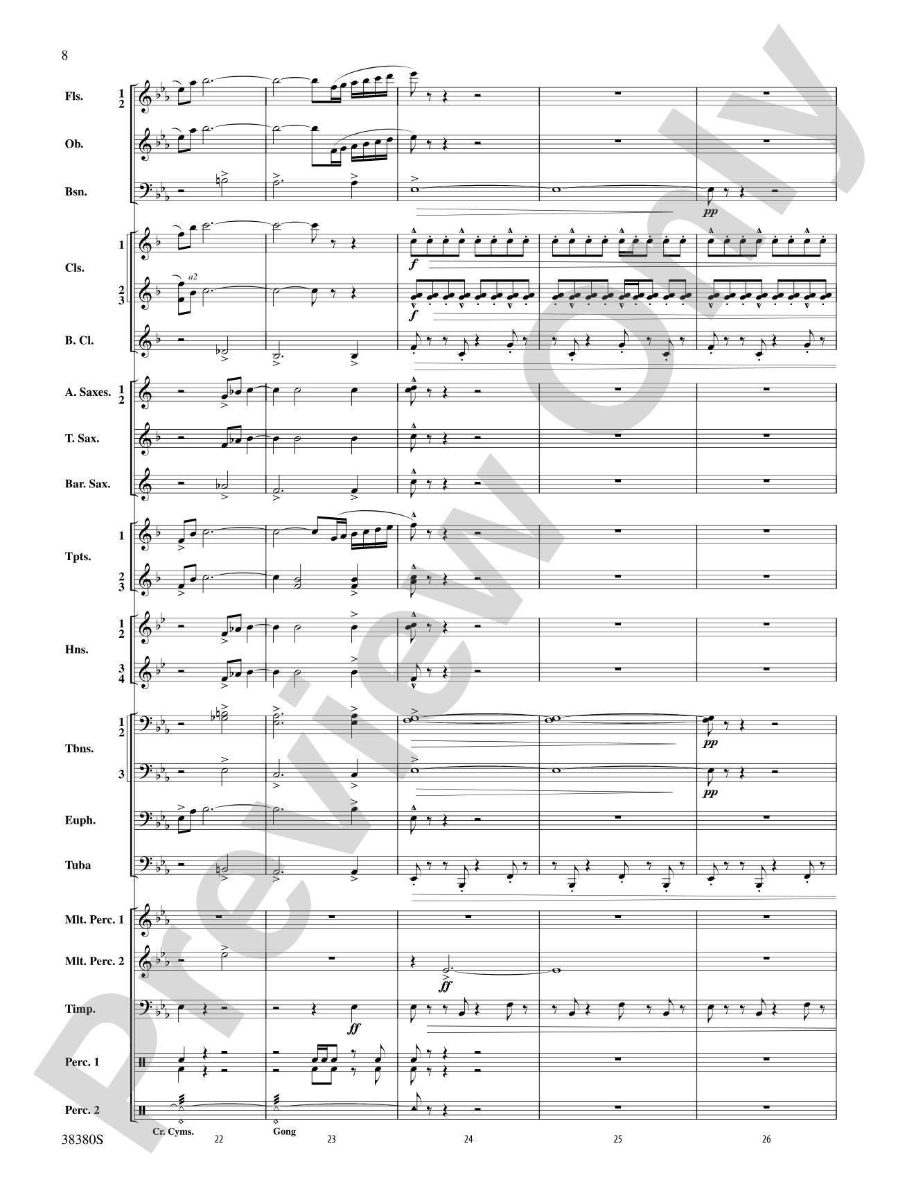 And in the End It Was Earth: Concert Band Conductor Score & Parts