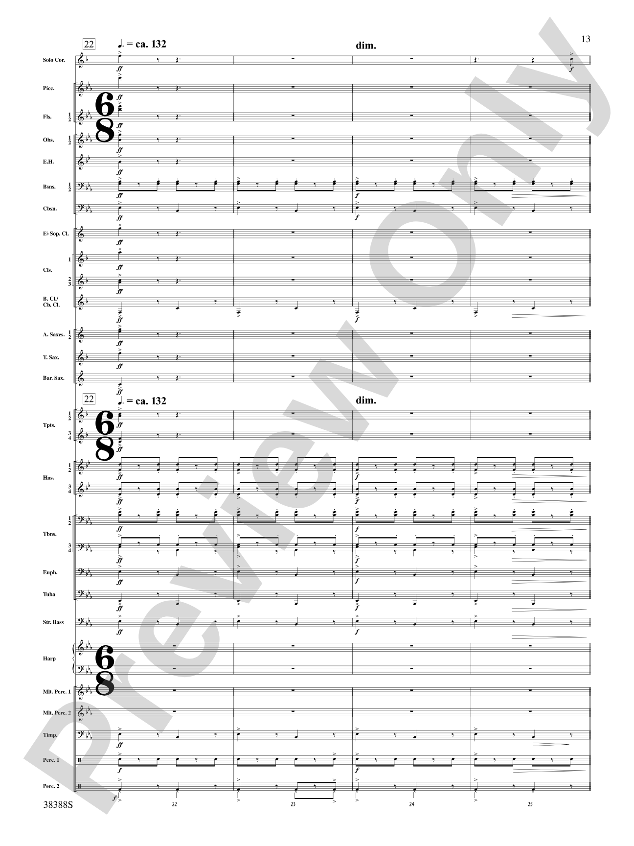 Napoli: Concert Band Conductor Score & Parts