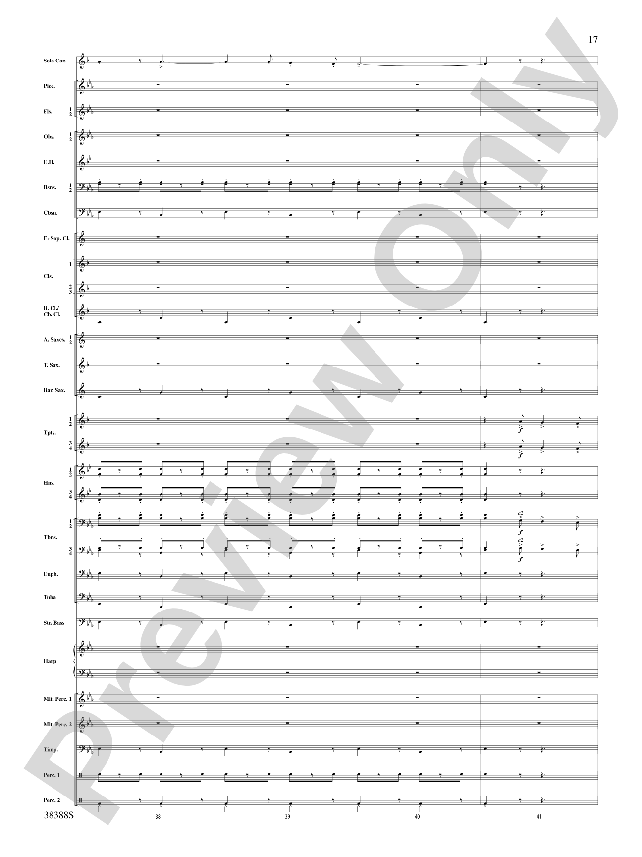 Napoli: Concert Band Conductor Score & Parts