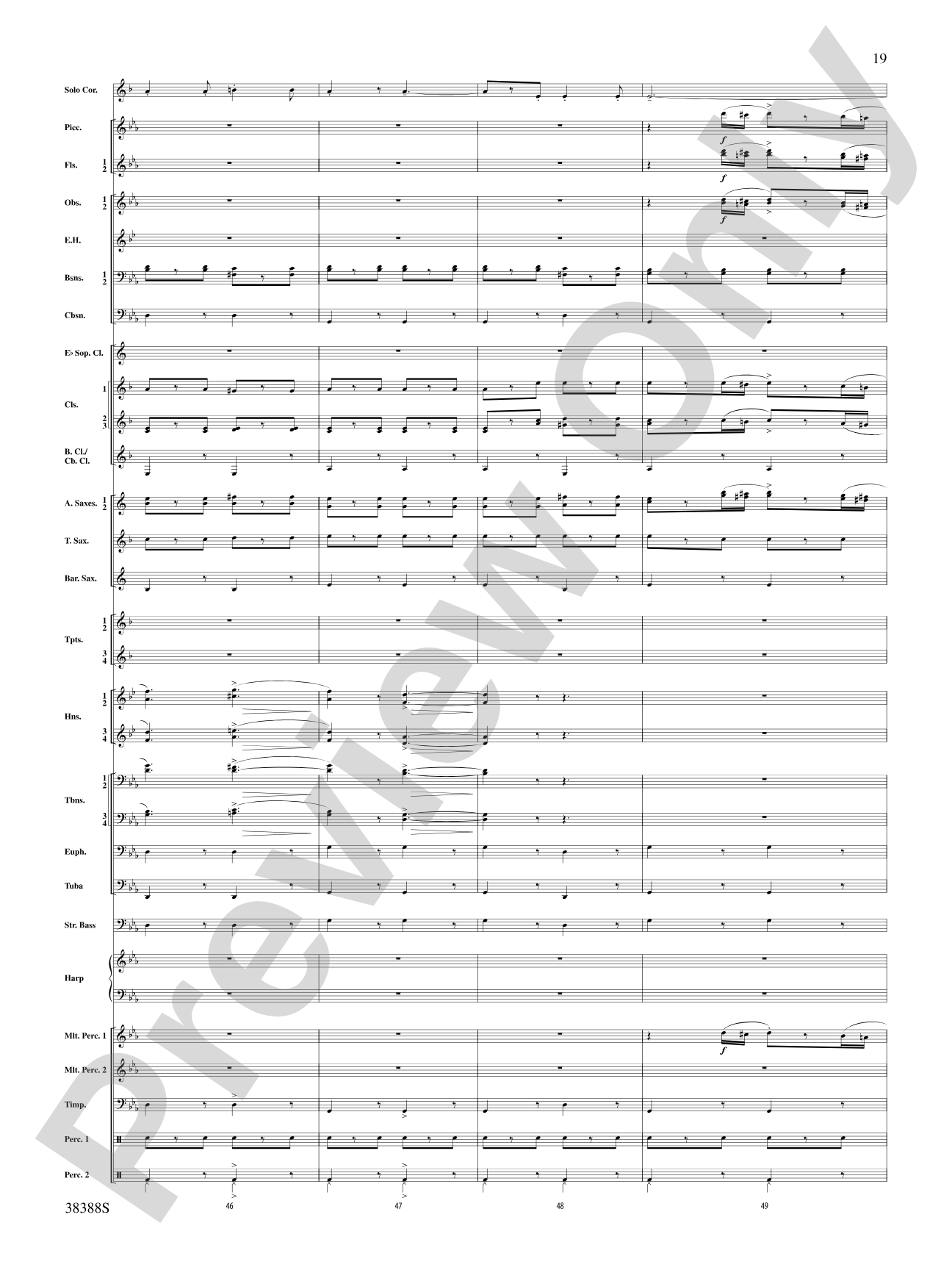Napoli: Concert Band Conductor Score & Parts