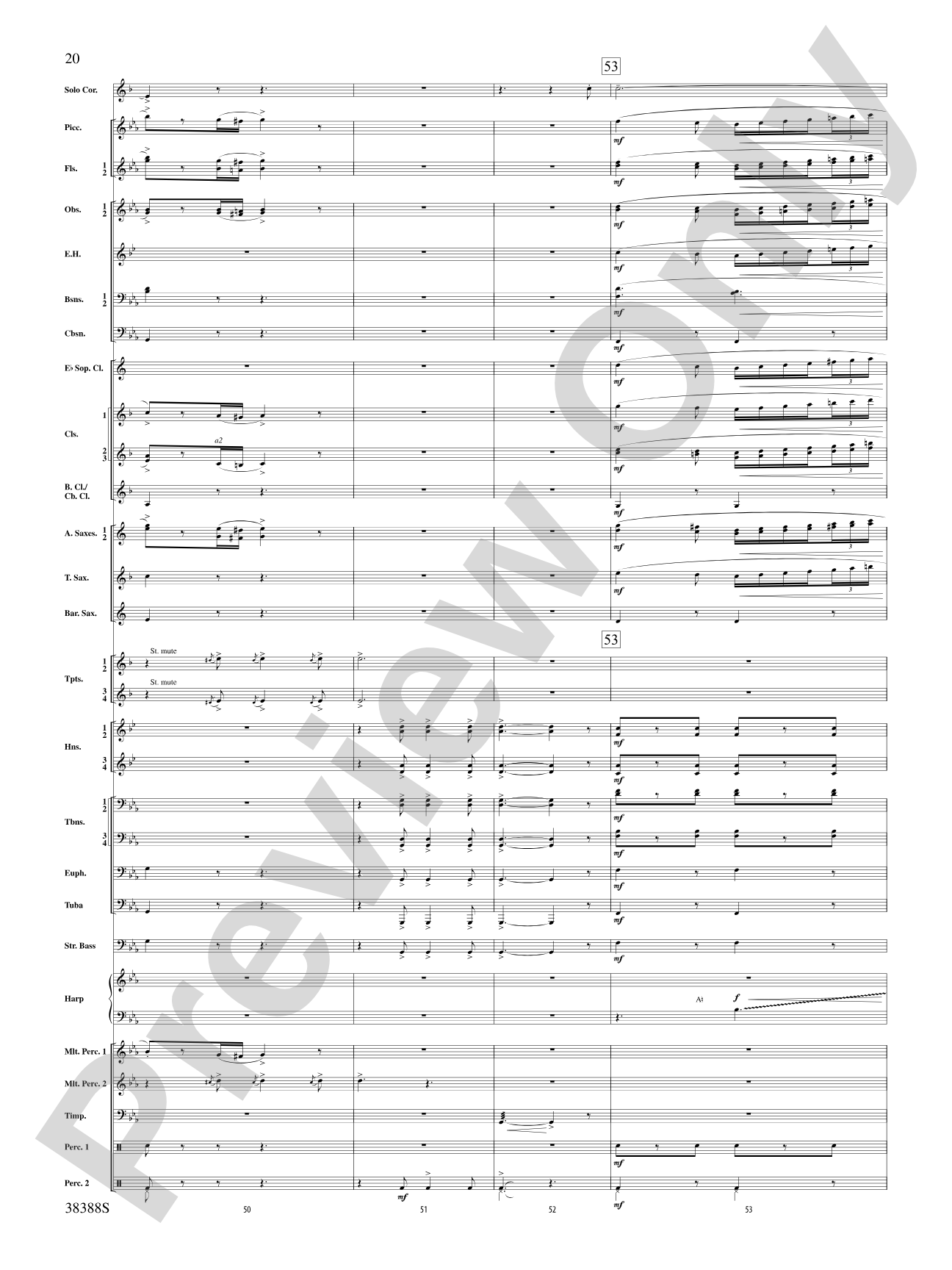 Napoli: Concert Band Conductor Score & Parts