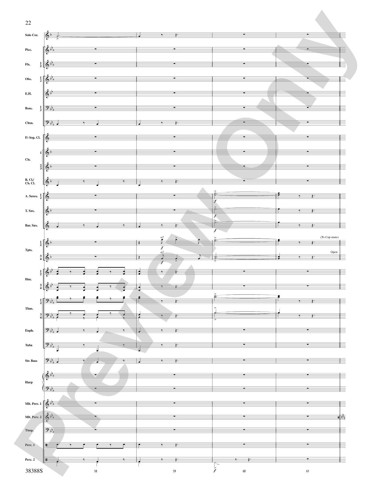Napoli: Concert Band Conductor Score & Parts