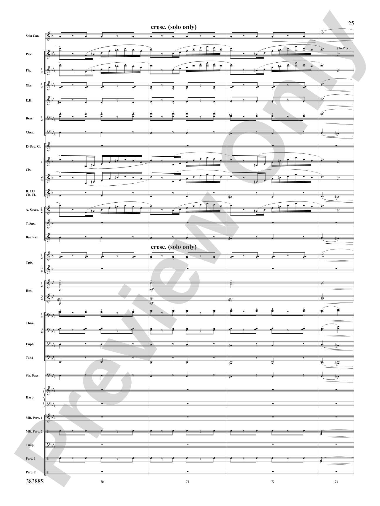 Napoli: Concert Band Conductor Score & Parts