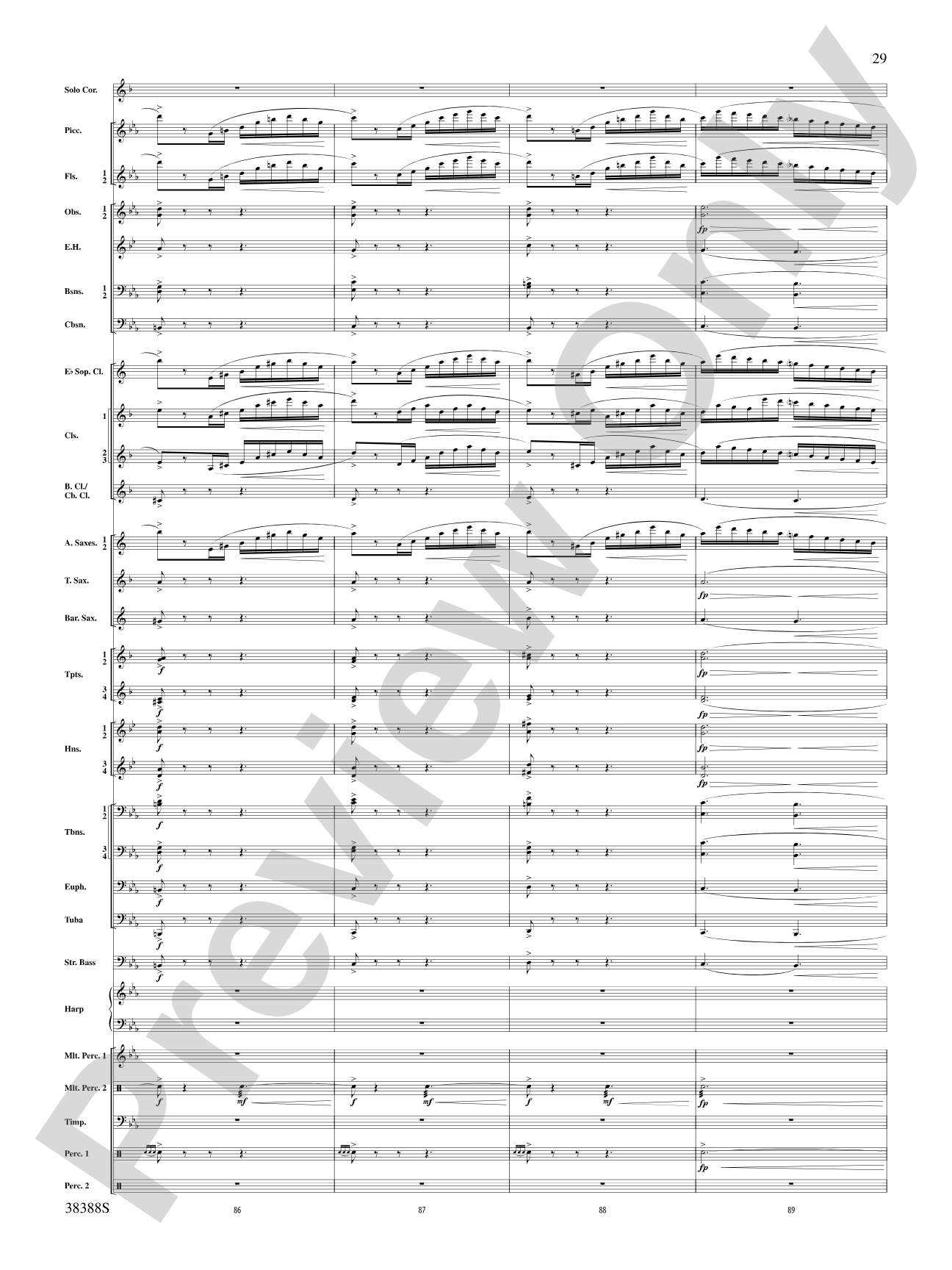 Napoli: Concert Band Conductor Score & Parts