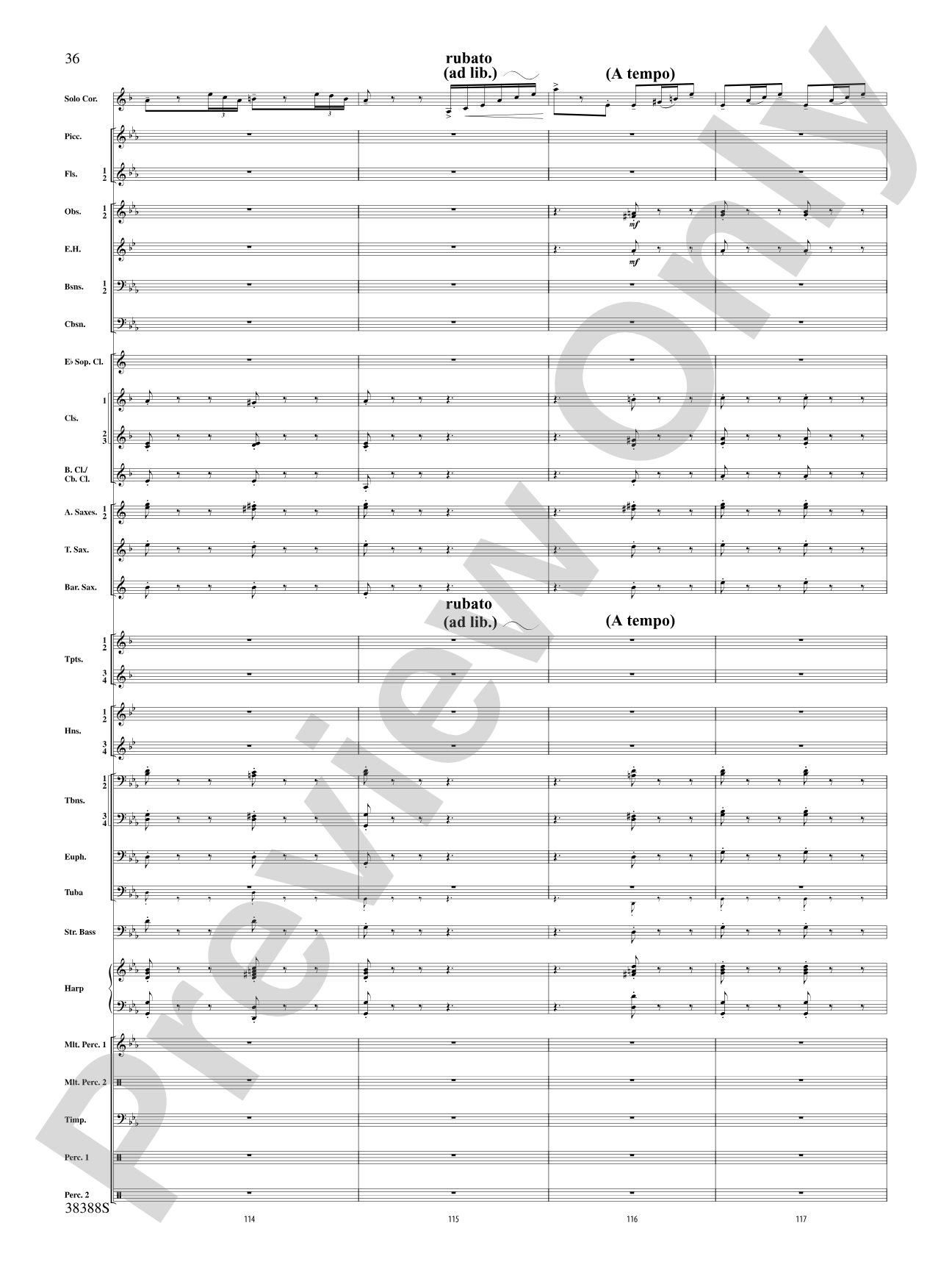 Napoli: Concert Band Conductor Score & Parts