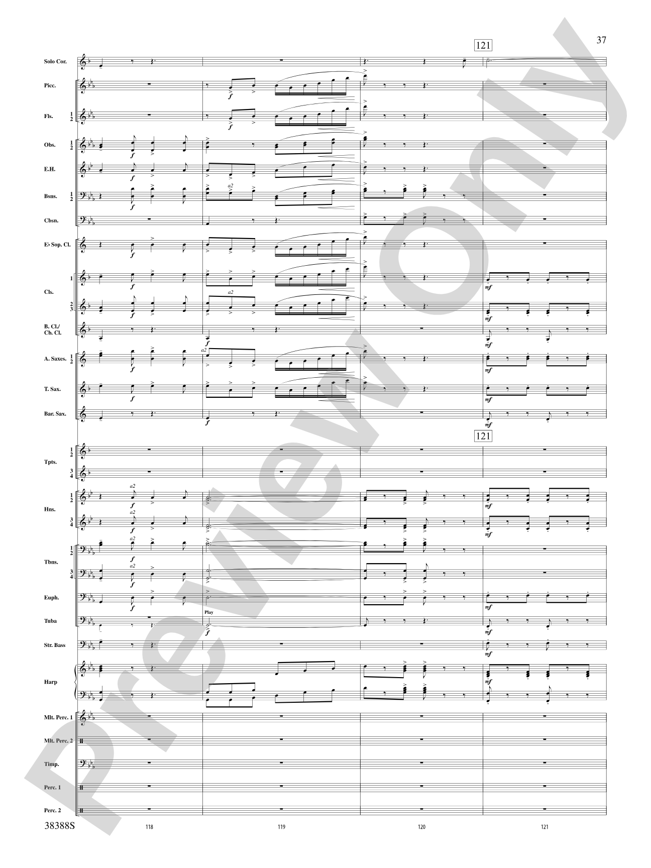 Napoli: Concert Band Conductor Score & Parts