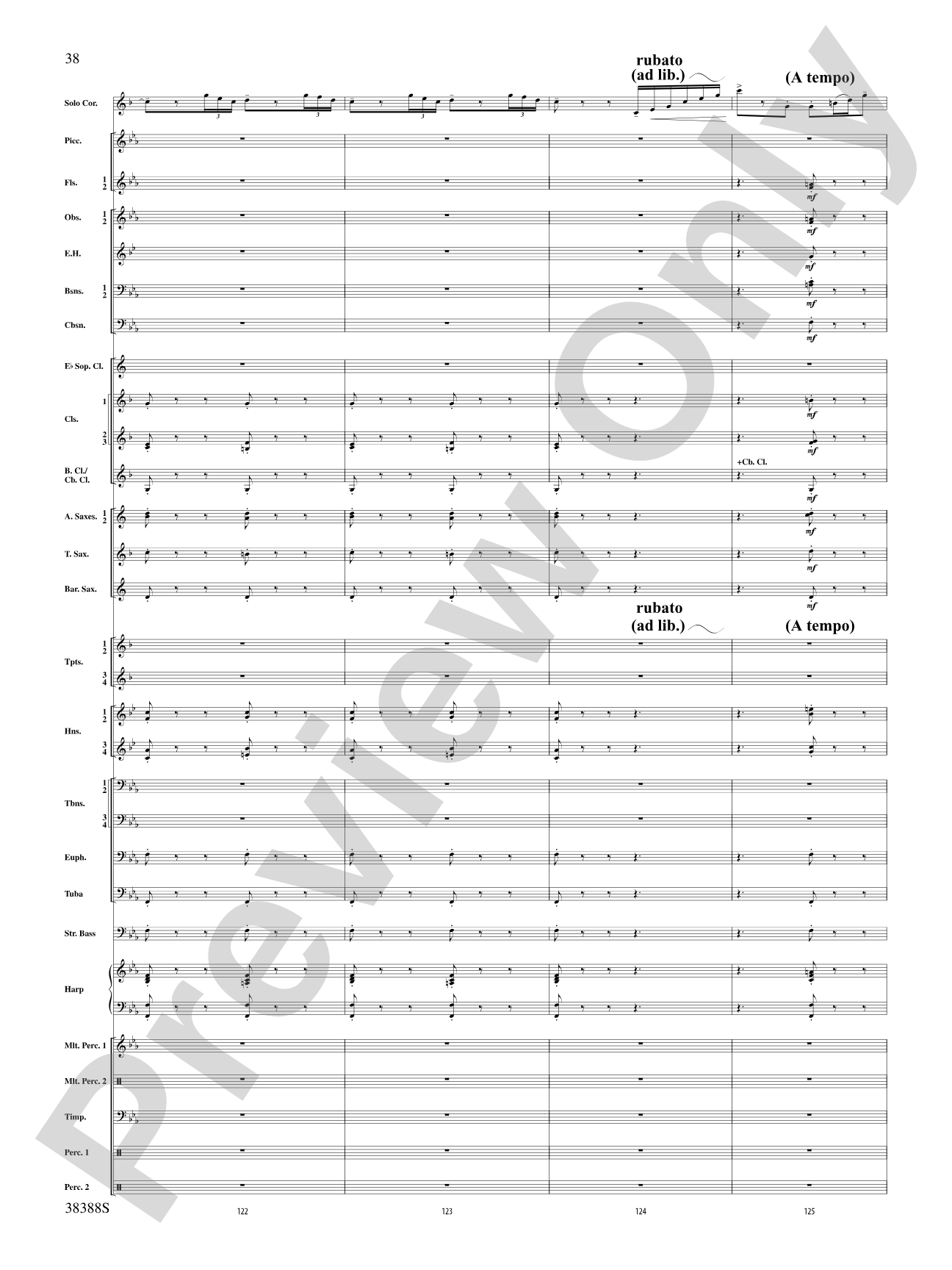 Napoli: Concert Band Conductor Score & Parts