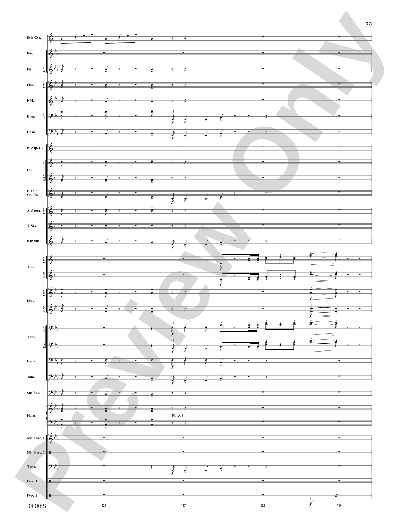 Napoli: Concert Band Conductor Score & Parts