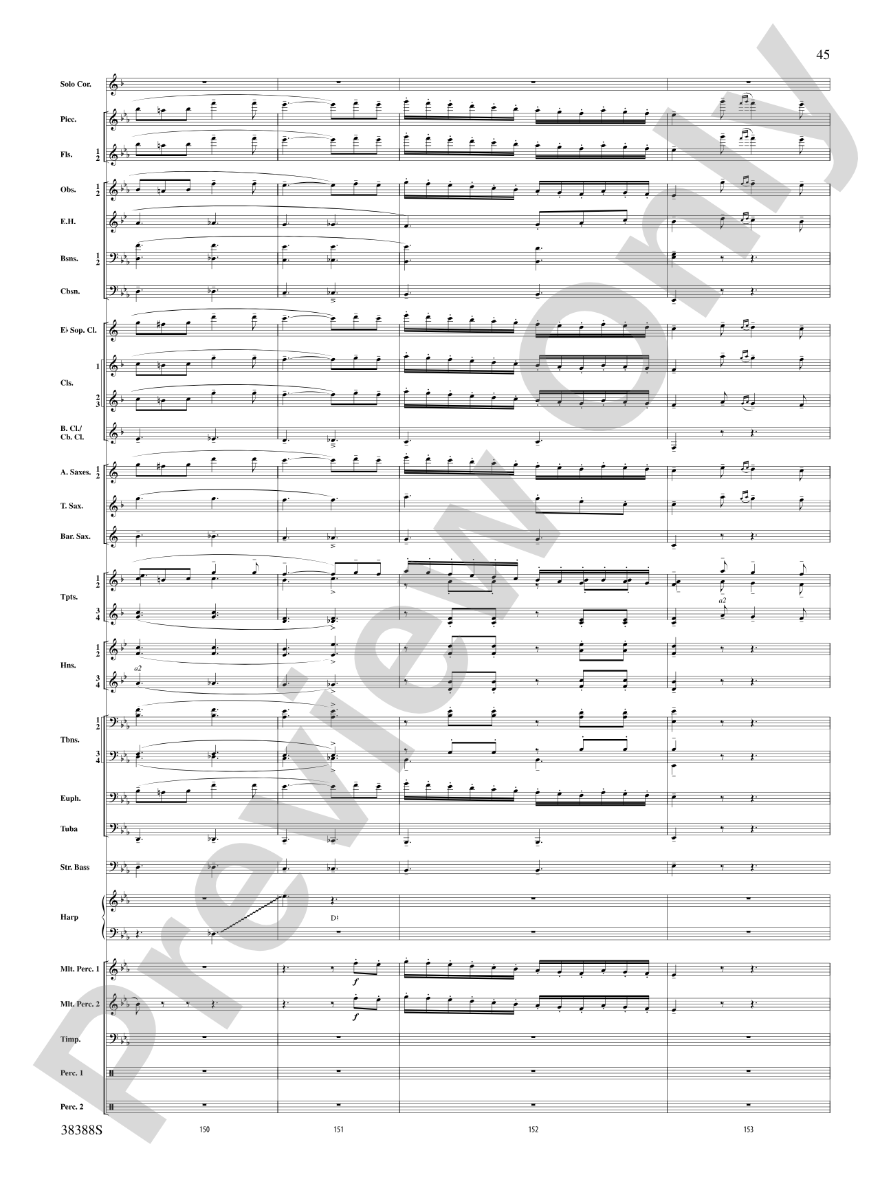 Napoli: Concert Band Conductor Score & Parts