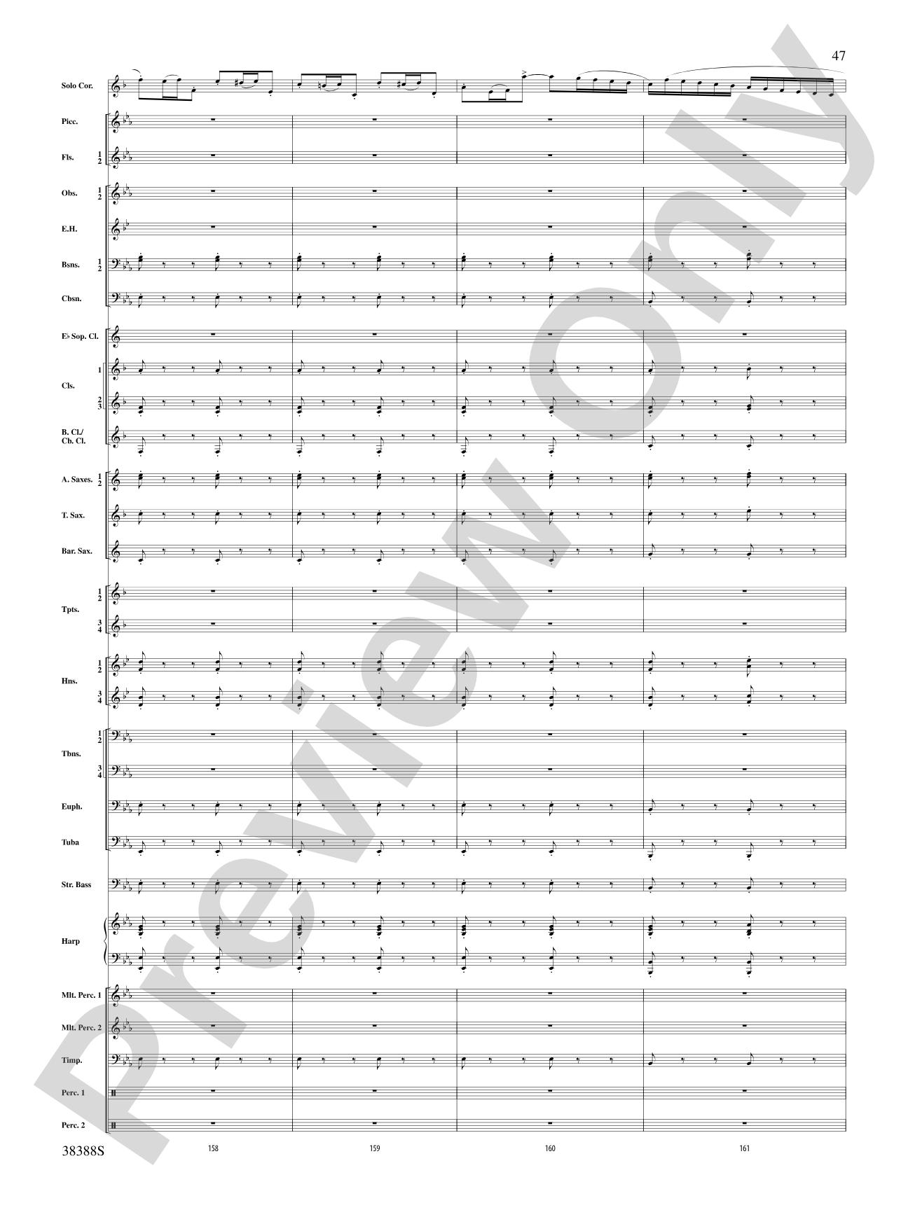 Napoli: Concert Band Conductor Score & Parts