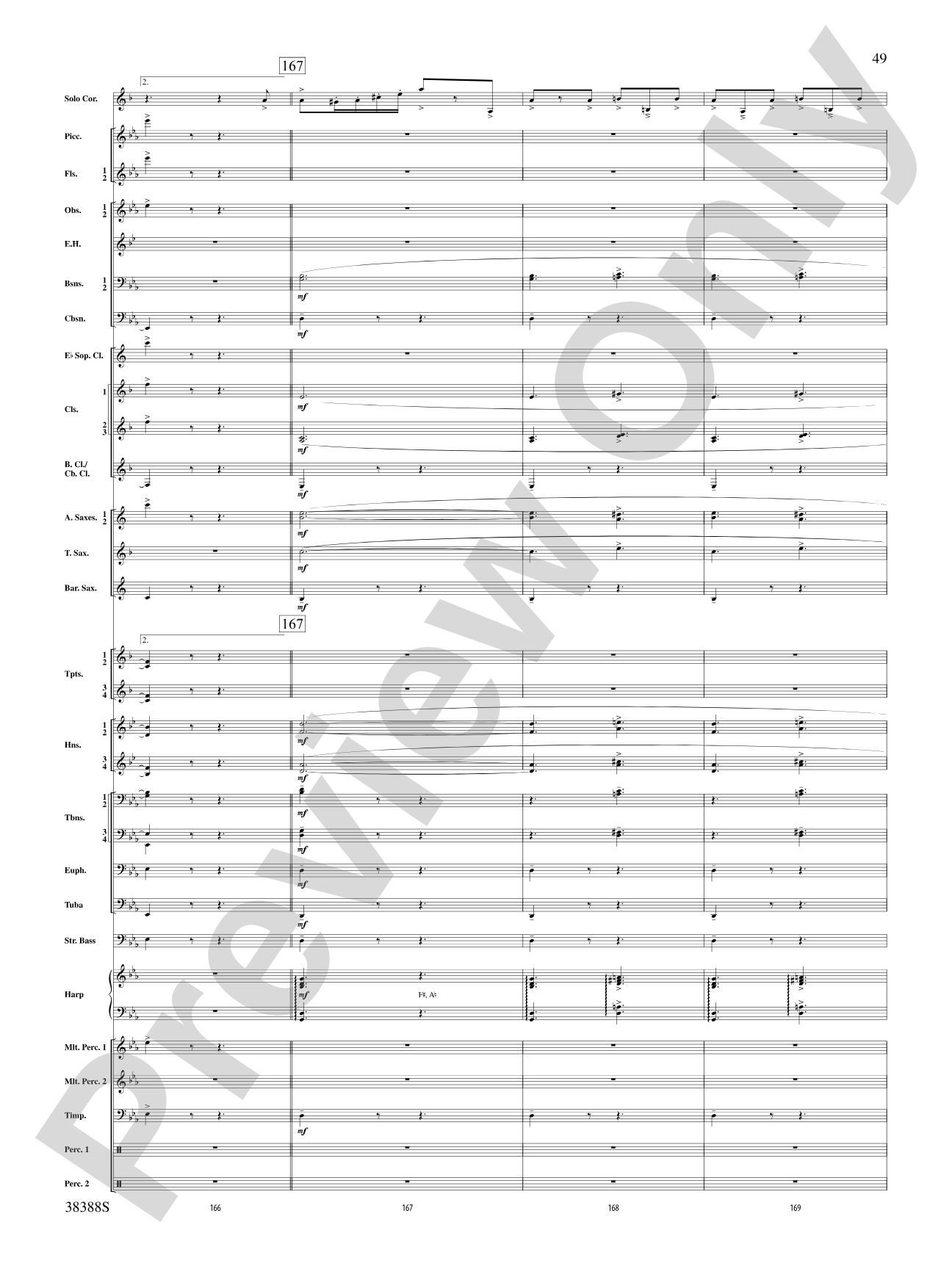 Napoli: Concert Band Conductor Score & Parts