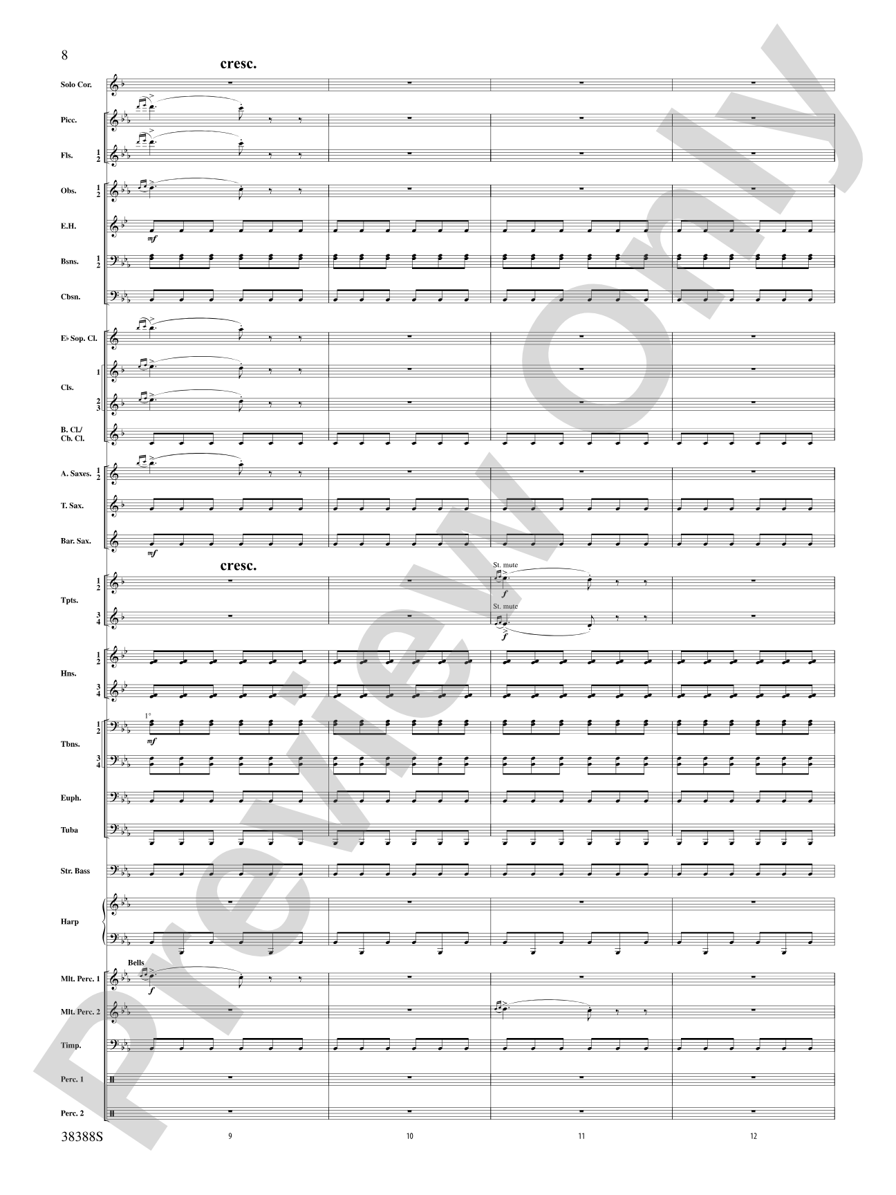 Napoli: Concert Band Conductor Score & Parts
