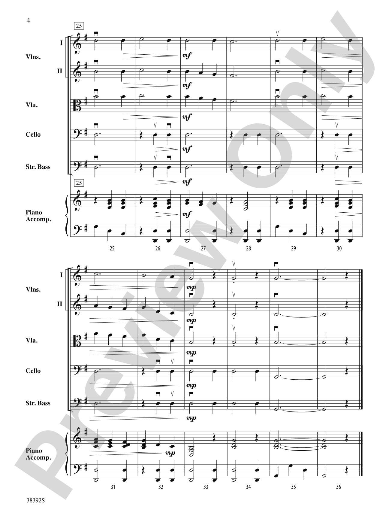 O Christmas Tree: String Orchestra Conductor Score & Parts