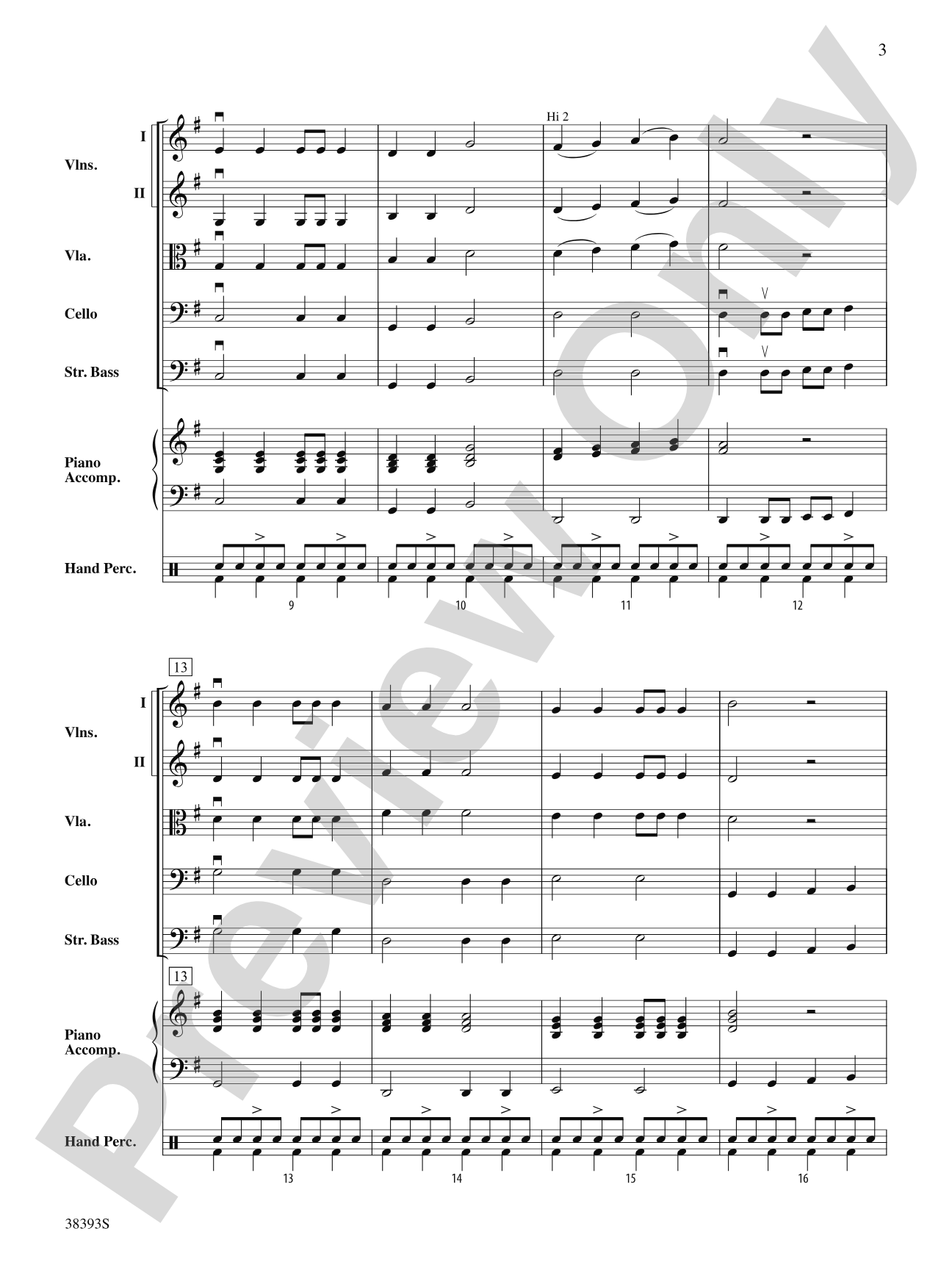 Rockin' Ol' St. Nick: String Orchestra Conductor Score & Parts