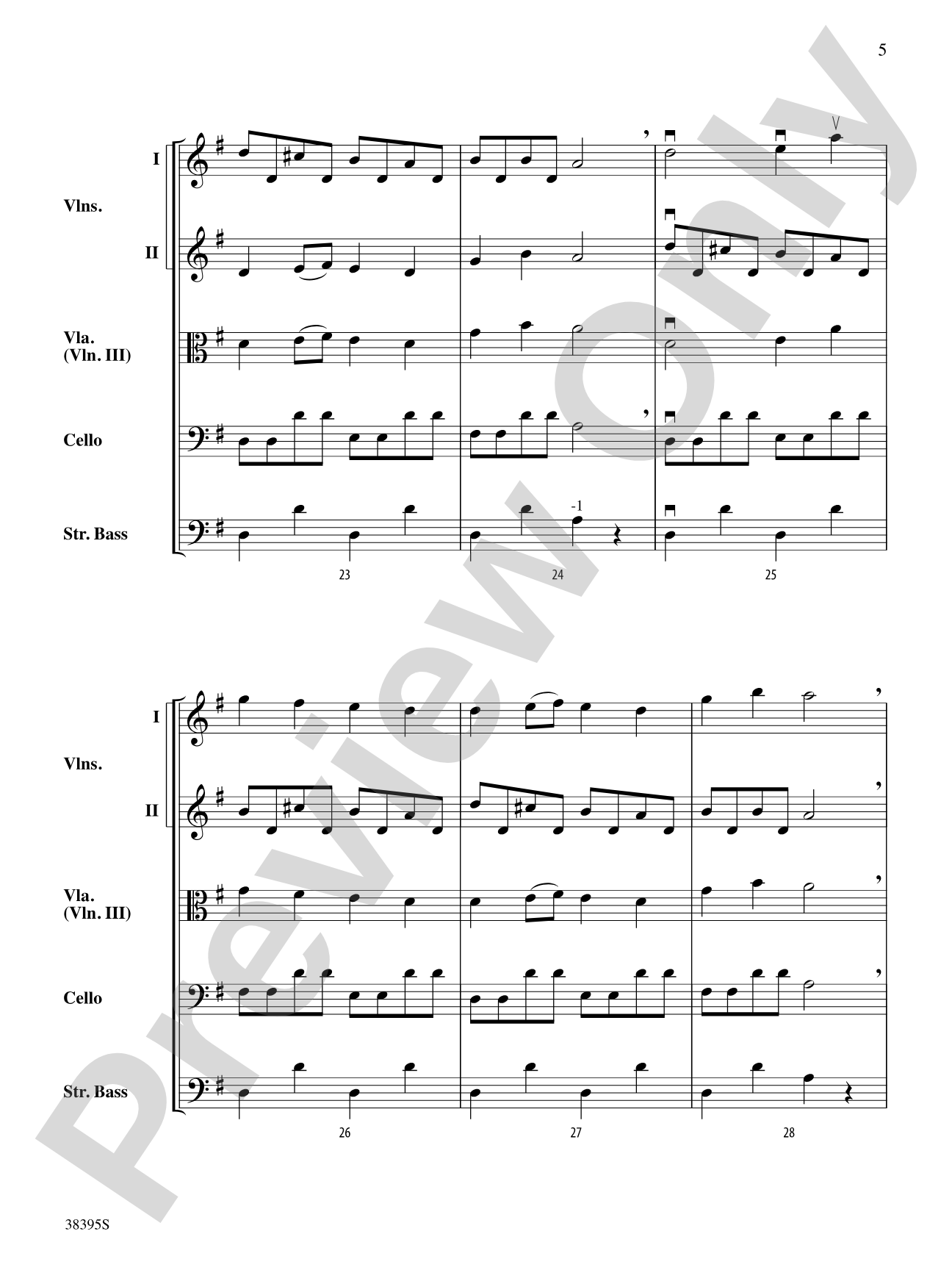 The Octavator: String Orchestra Conductor Score & Parts