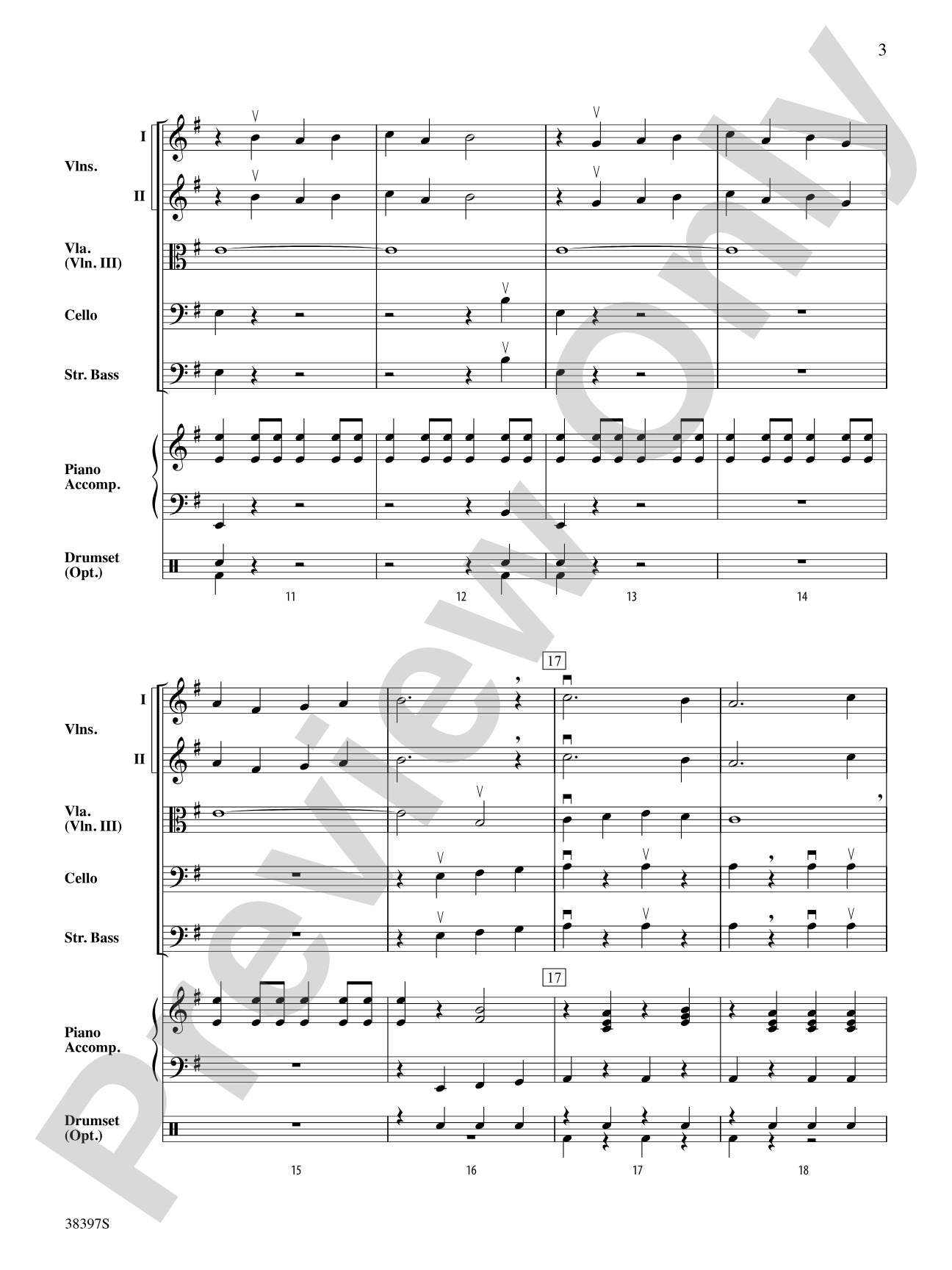 Armada: String Orchestra Conductor Score & Parts