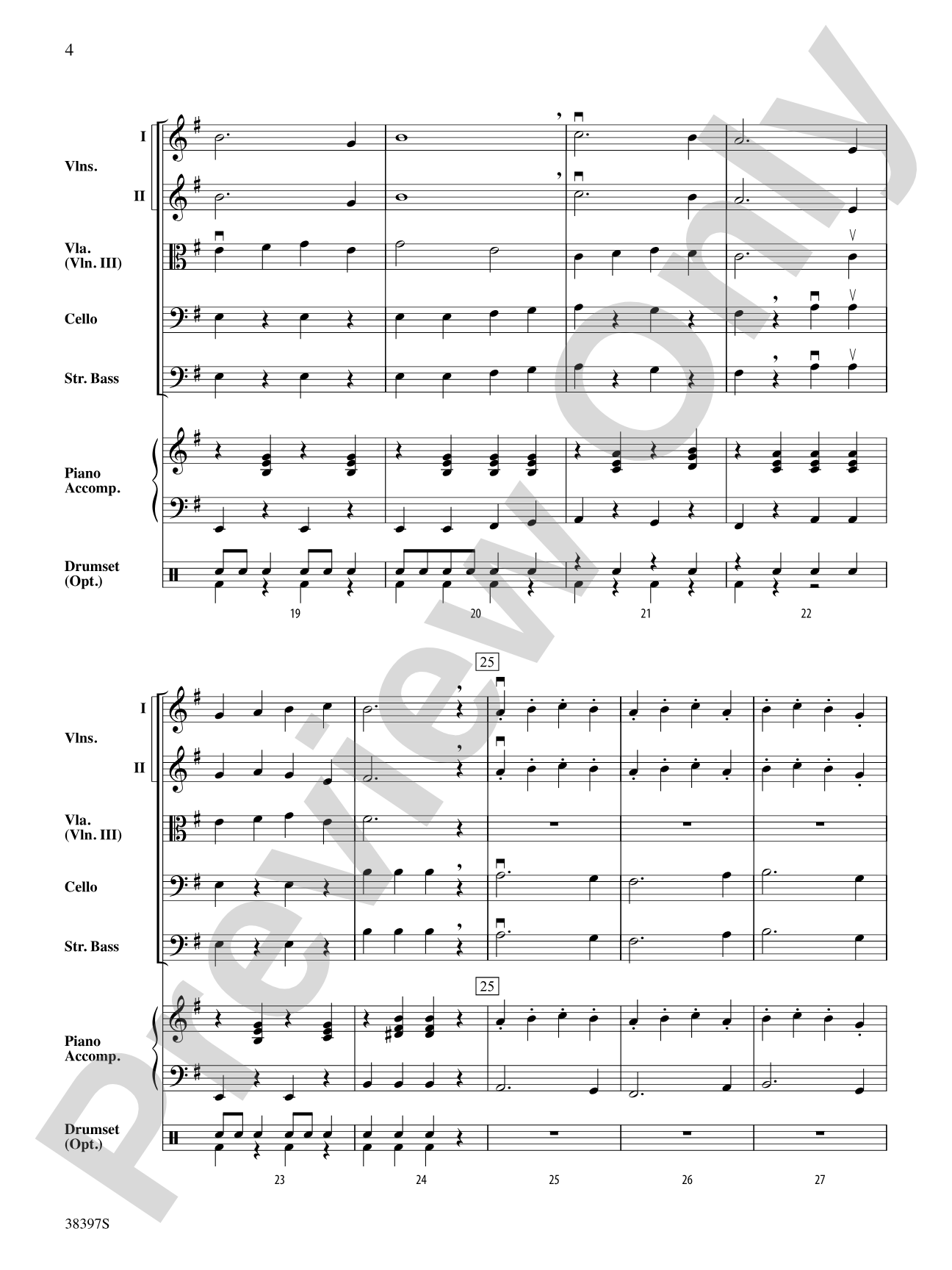 Armada: String Orchestra Conductor Score & Parts
