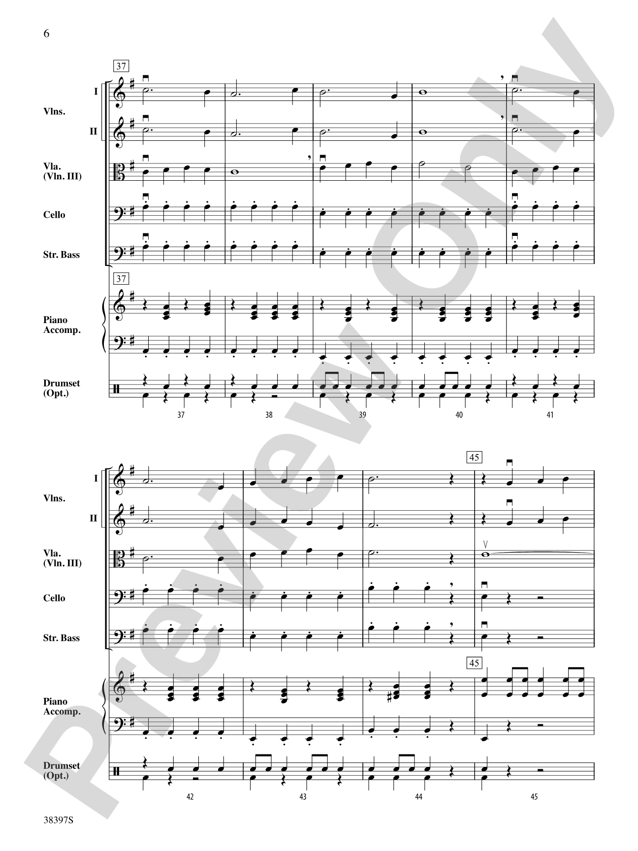 Armada: String Orchestra Conductor Score & Parts