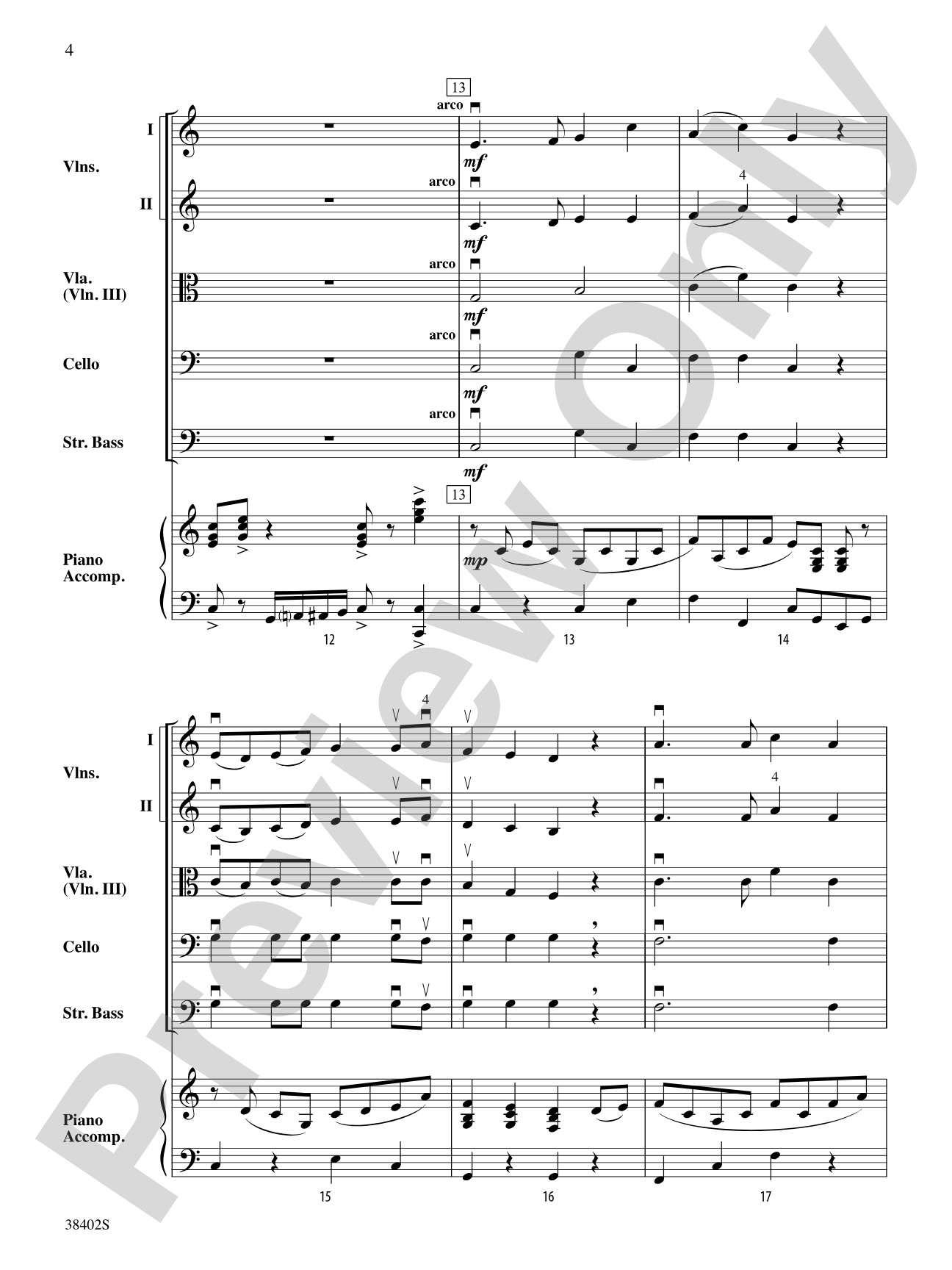Pizzicato Pizazz!: String Orchestra Conductor Score & Parts