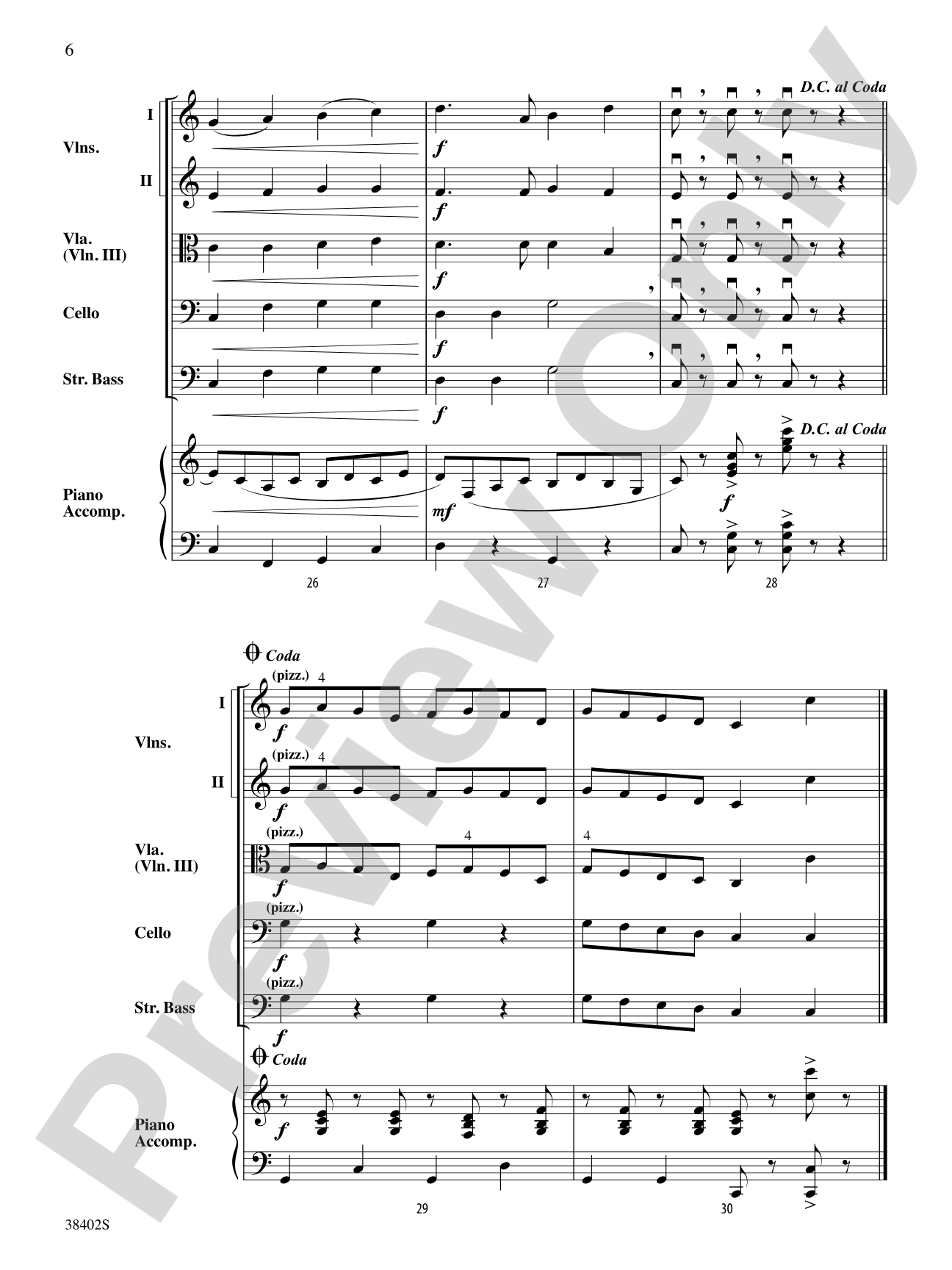 Pizzicato Pizazz!: String Orchestra Conductor Score & Parts