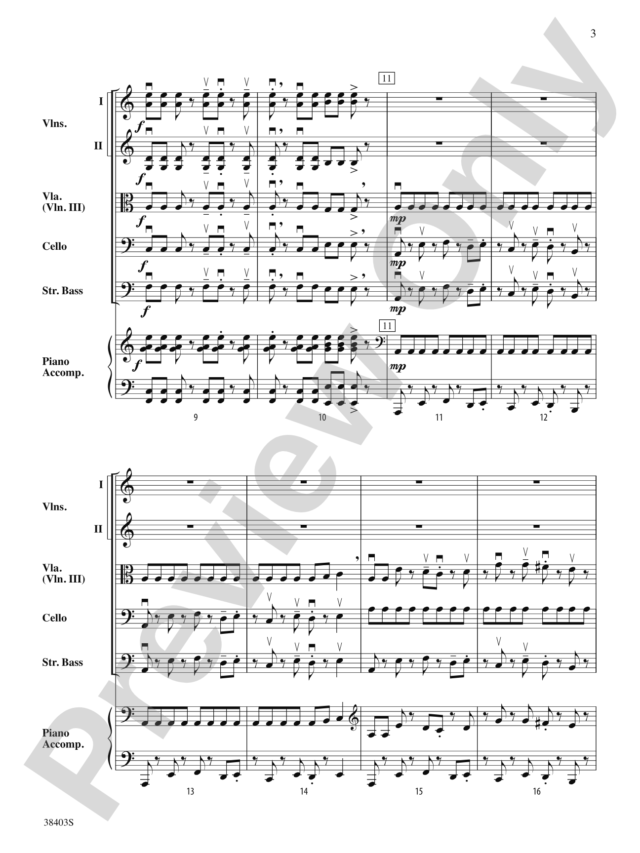 Hyperdrive: String Orchestra Conductor Score & Parts