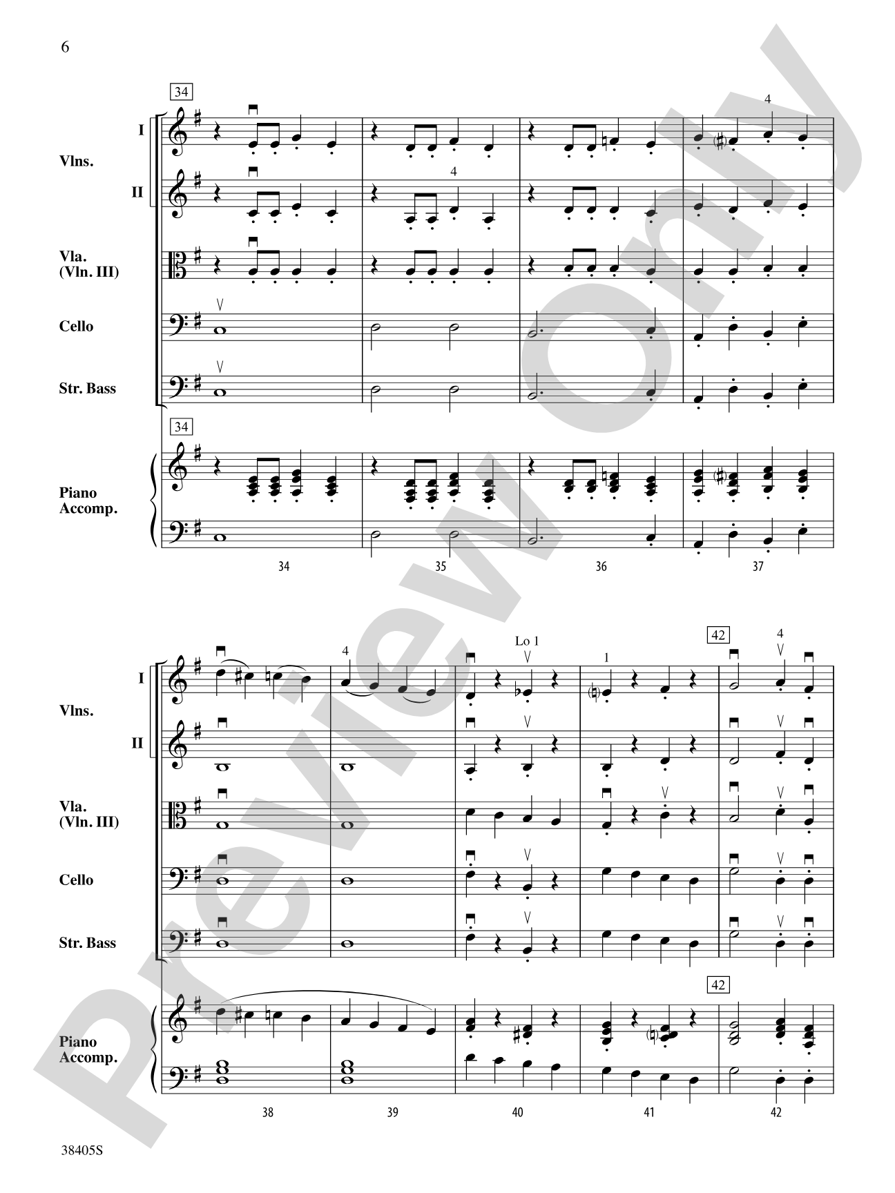 Theme from the "1812 Overture": String Orchestra Conductor Score & Parts