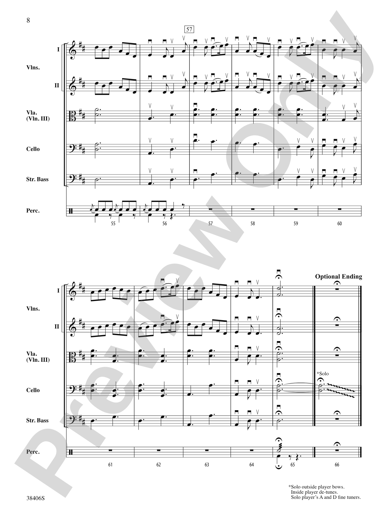 The Campbells are Coming: String Orchestra Conductor Score & Parts
