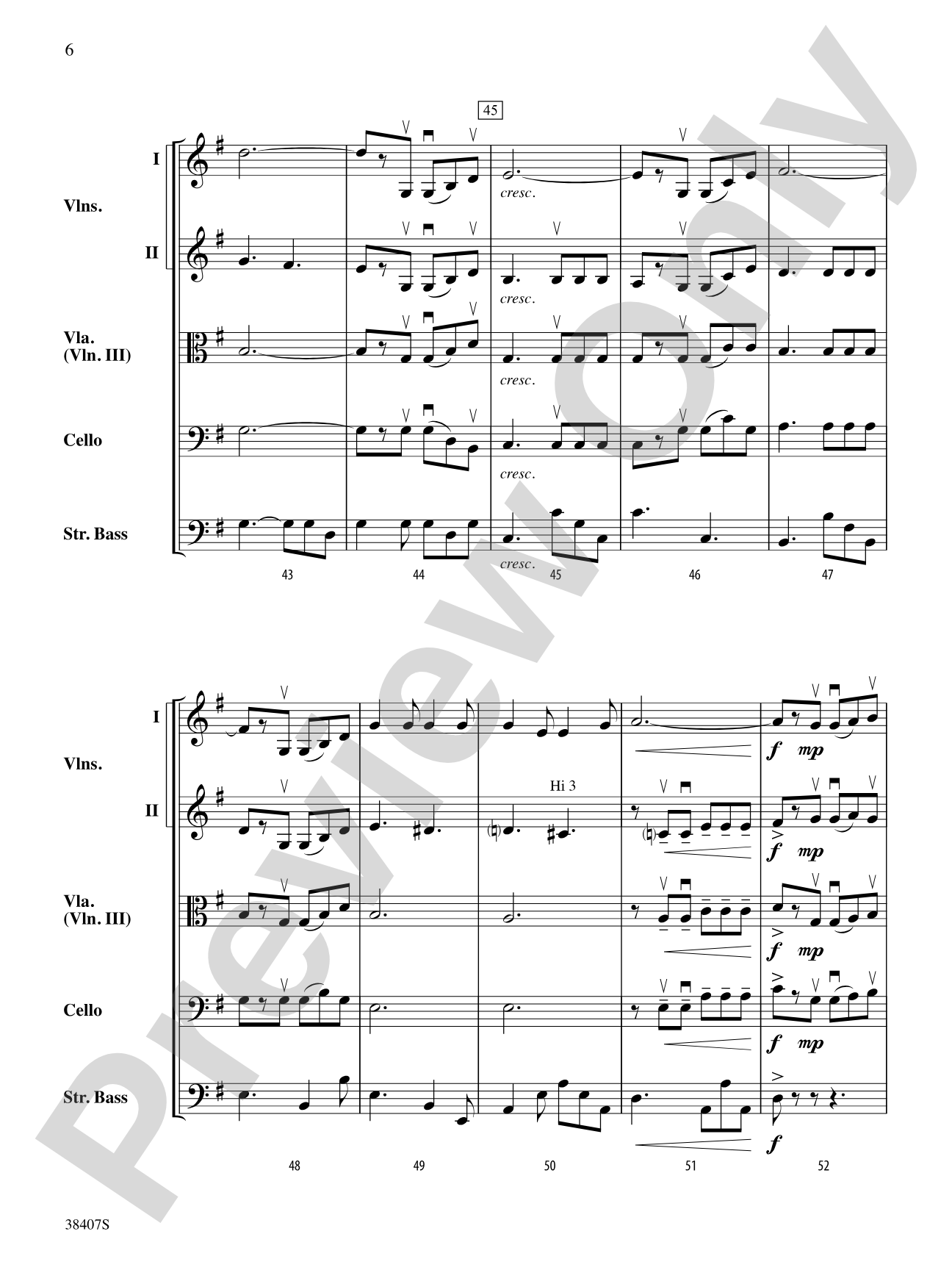 I've Gotta Be Me: String Orchestra Conductor Score & Parts