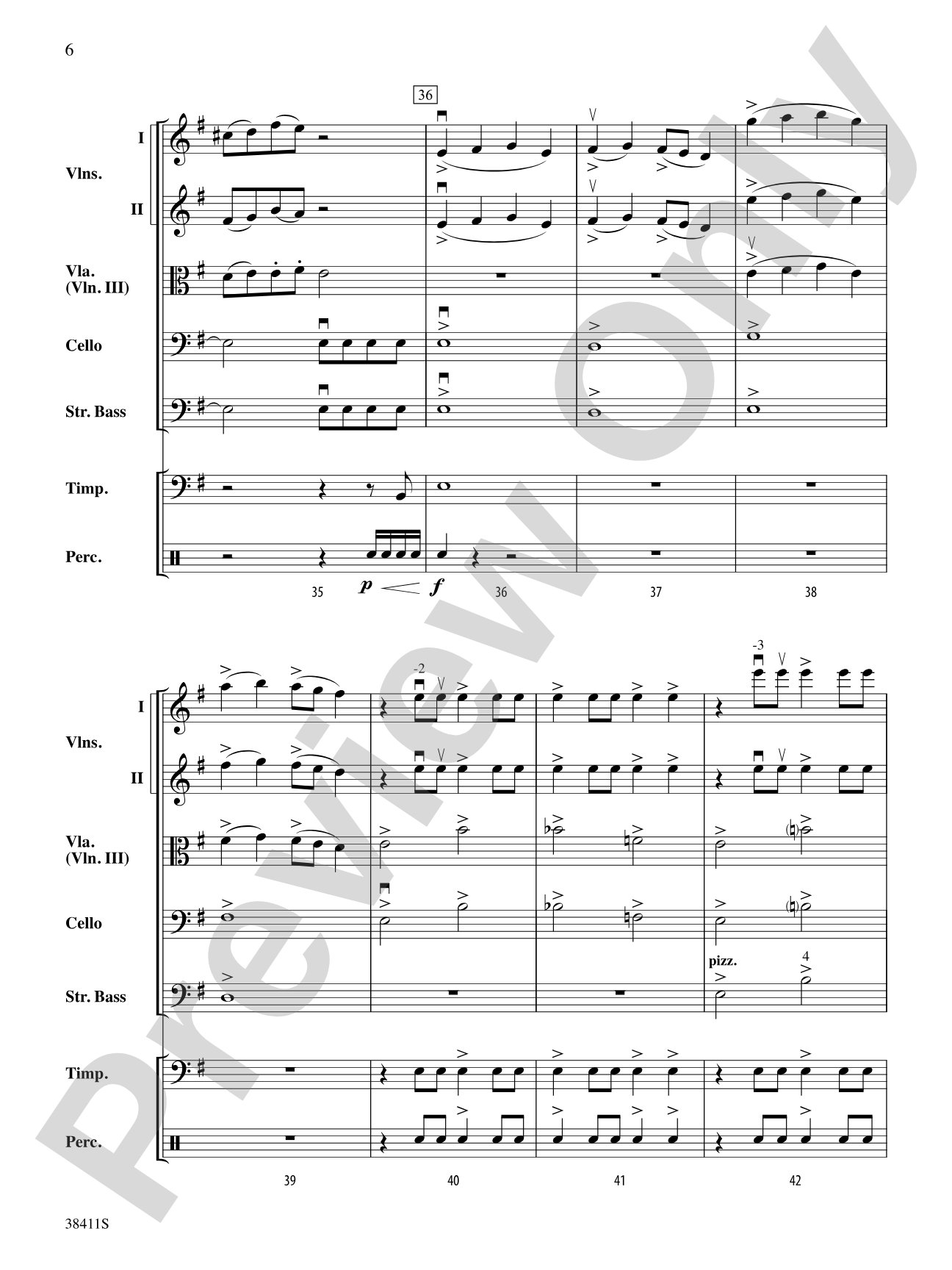 Crusade: String Orchestra Conductor Score & Parts