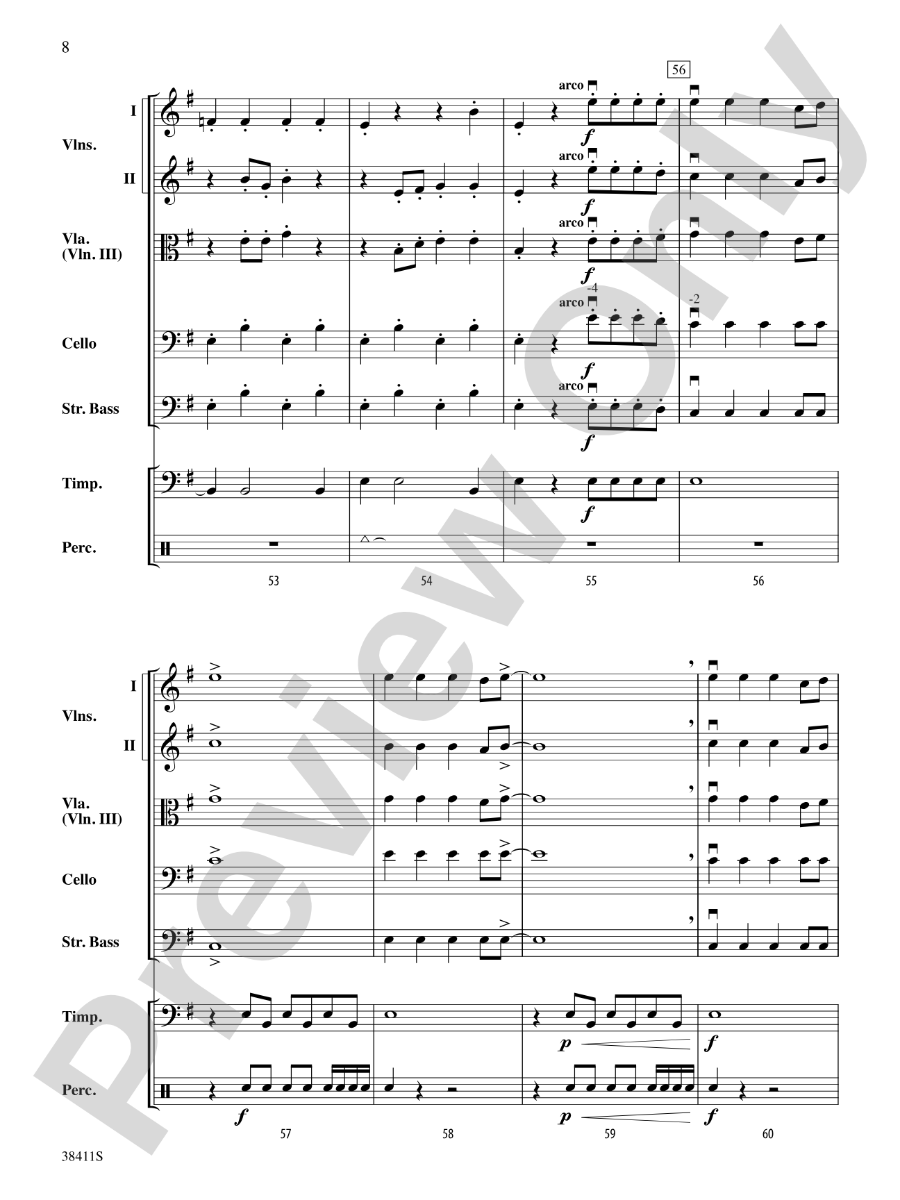 Crusade: String Orchestra Conductor Score & Parts