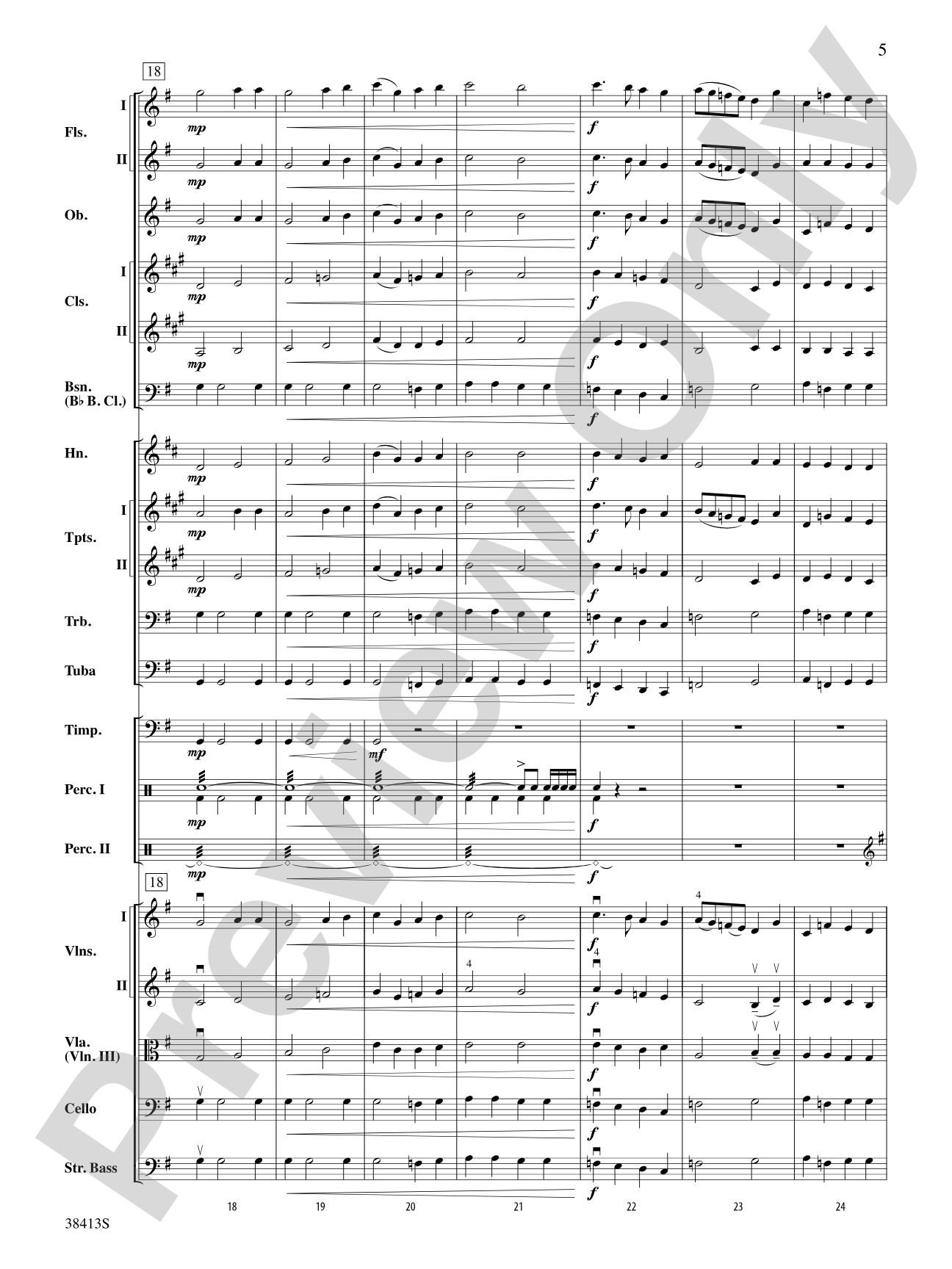 Freedom Finale: Full Orchestra Conductor Score & Parts