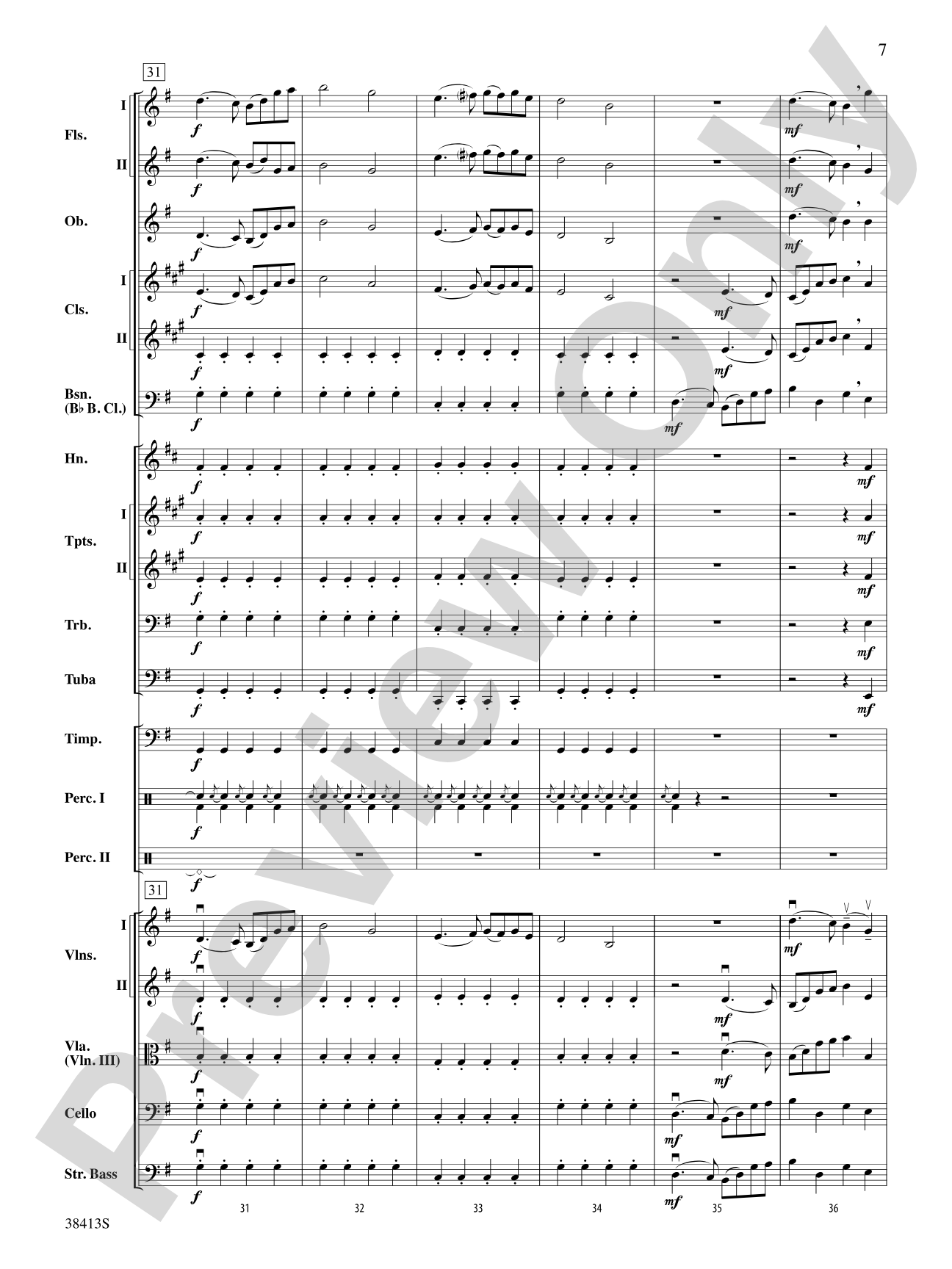 Freedom Finale: Full Orchestra Conductor Score & Parts