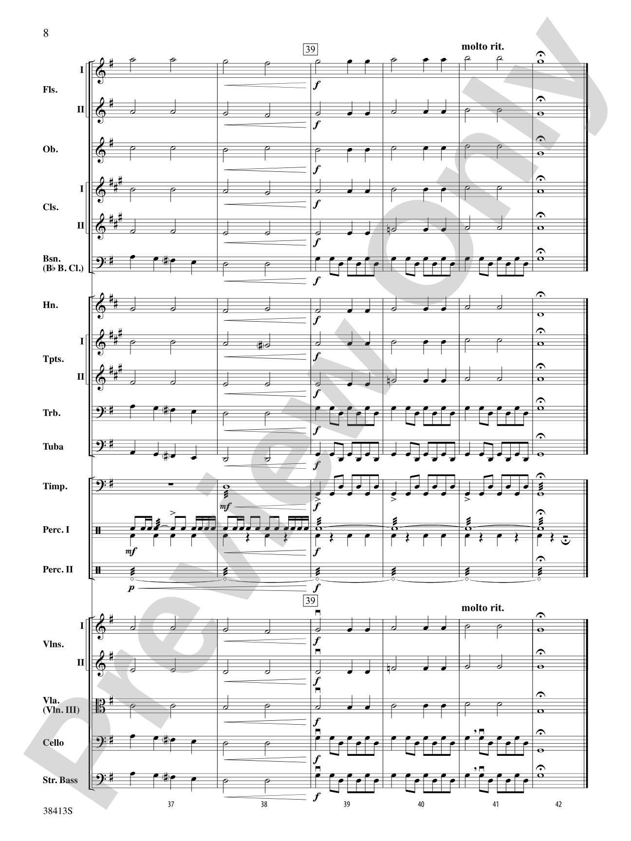 Freedom Finale: Full Orchestra Conductor Score & Parts