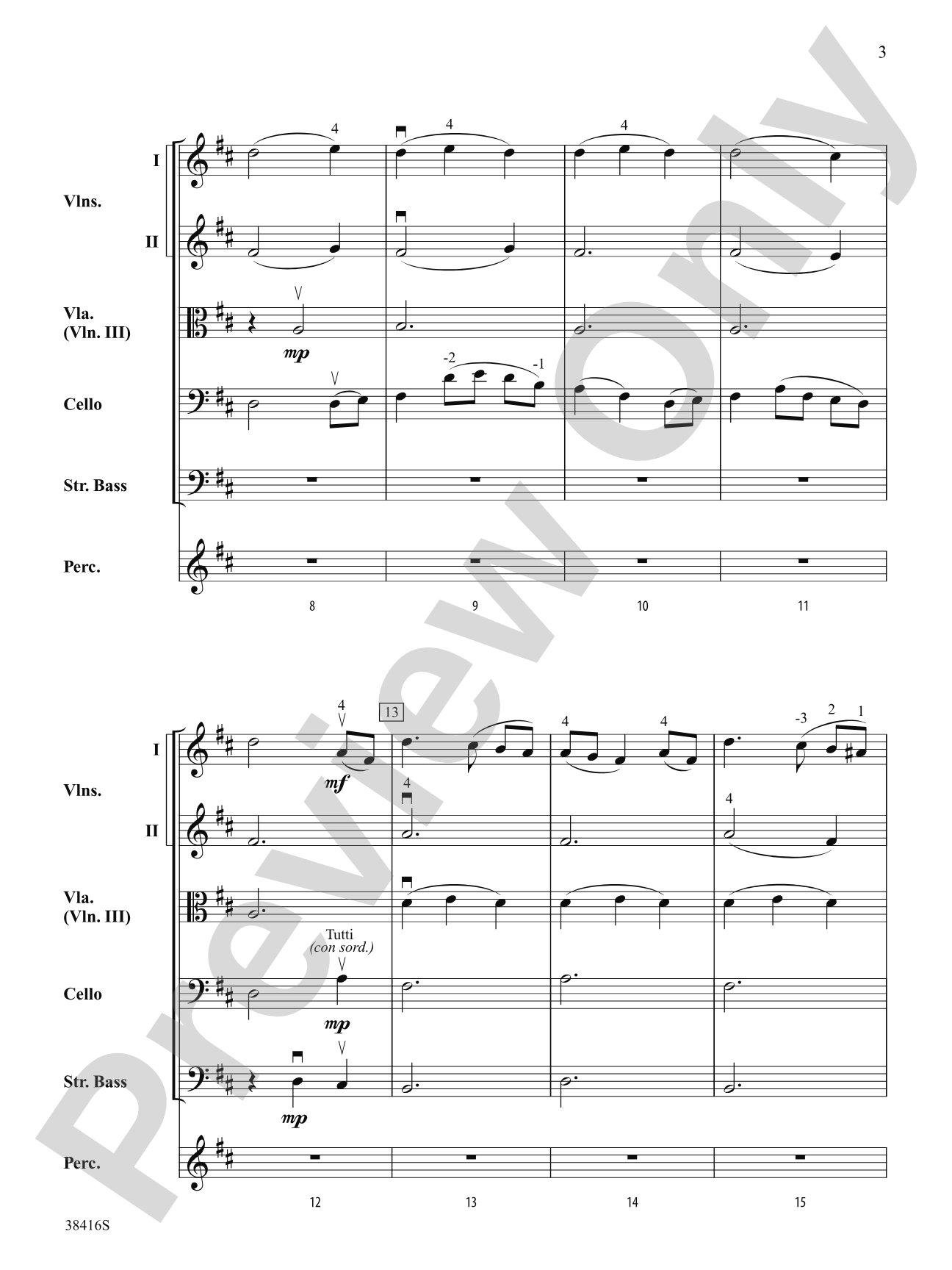 The Last Rose of Summer: Score