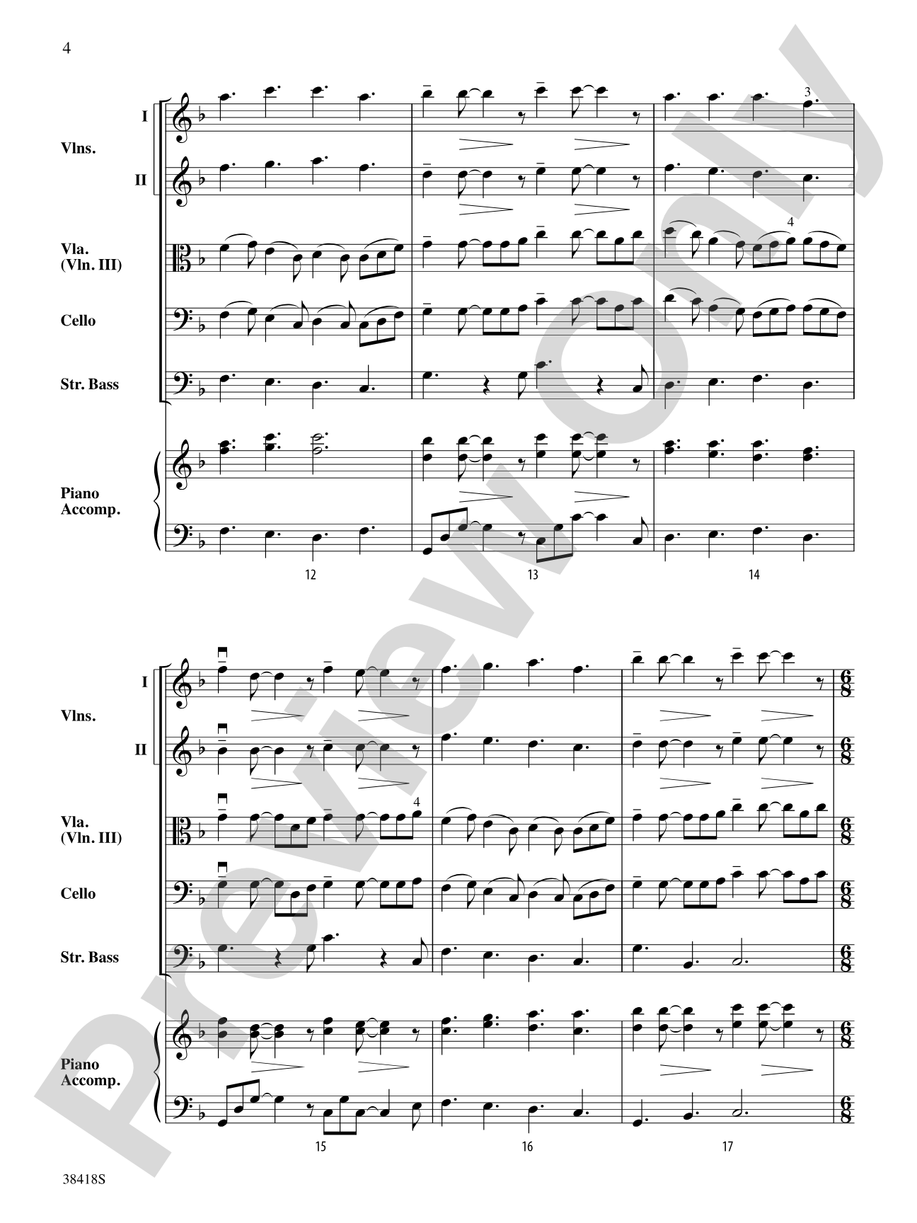 Return to Skye: String Orchestra Conductor Score & Parts