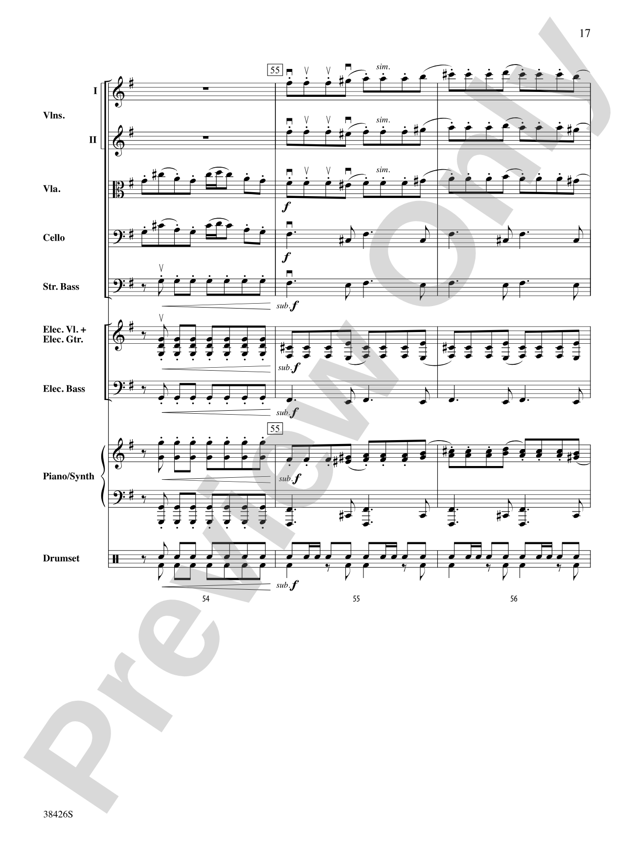 A Mad Russian's Christmas: String Orchestra Conductor Score & Parts