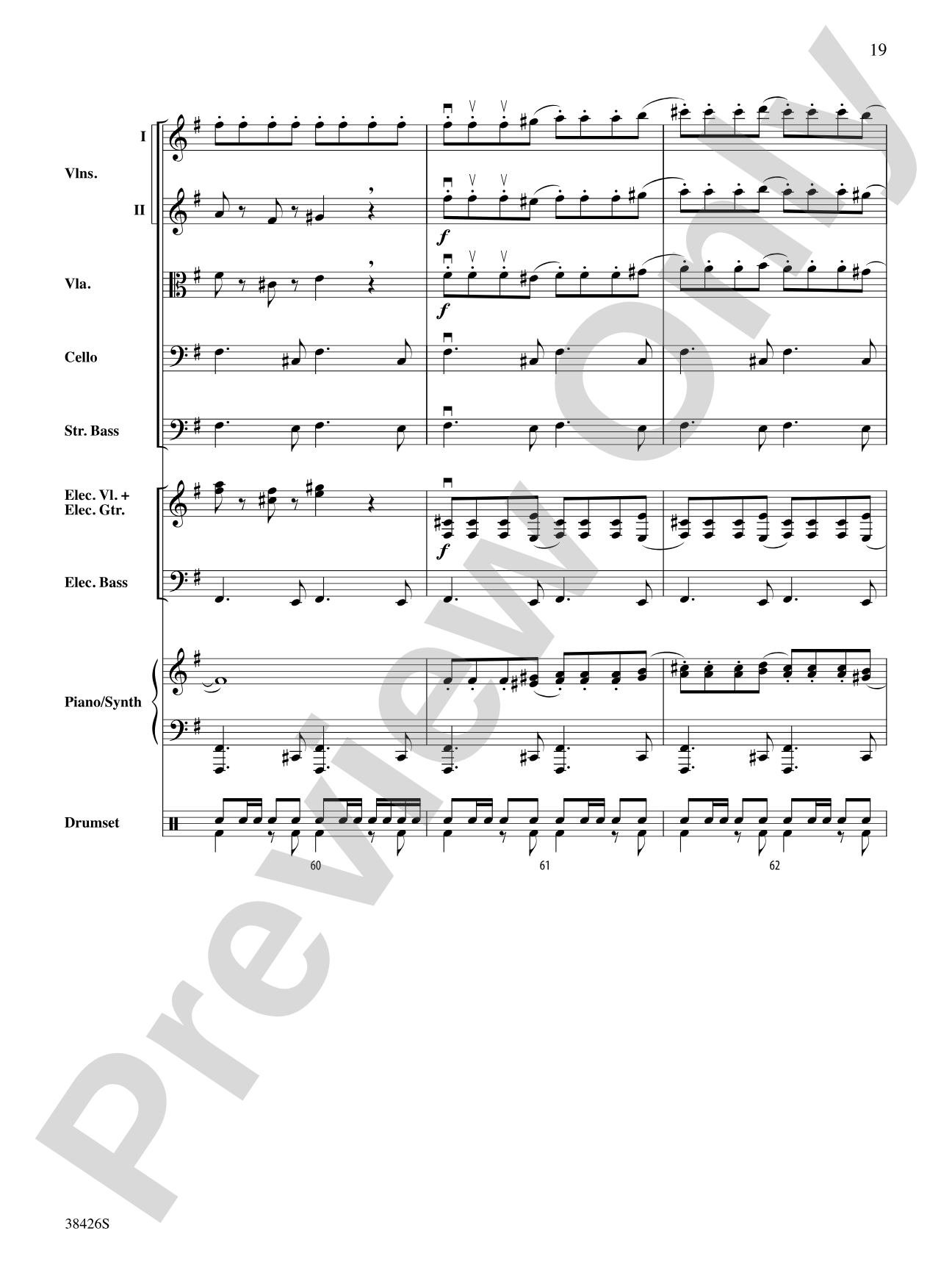 A Mad Russian's Christmas: String Orchestra Conductor Score & Parts