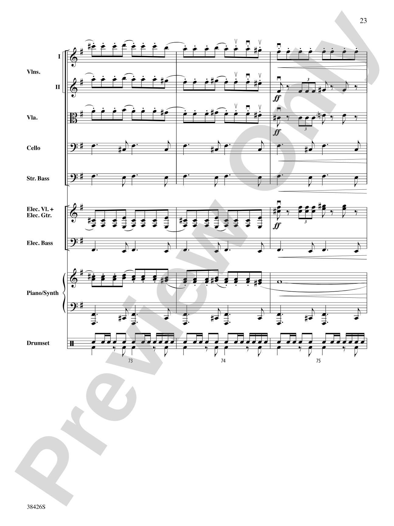 A Mad Russian's Christmas: String Orchestra Conductor Score & Parts