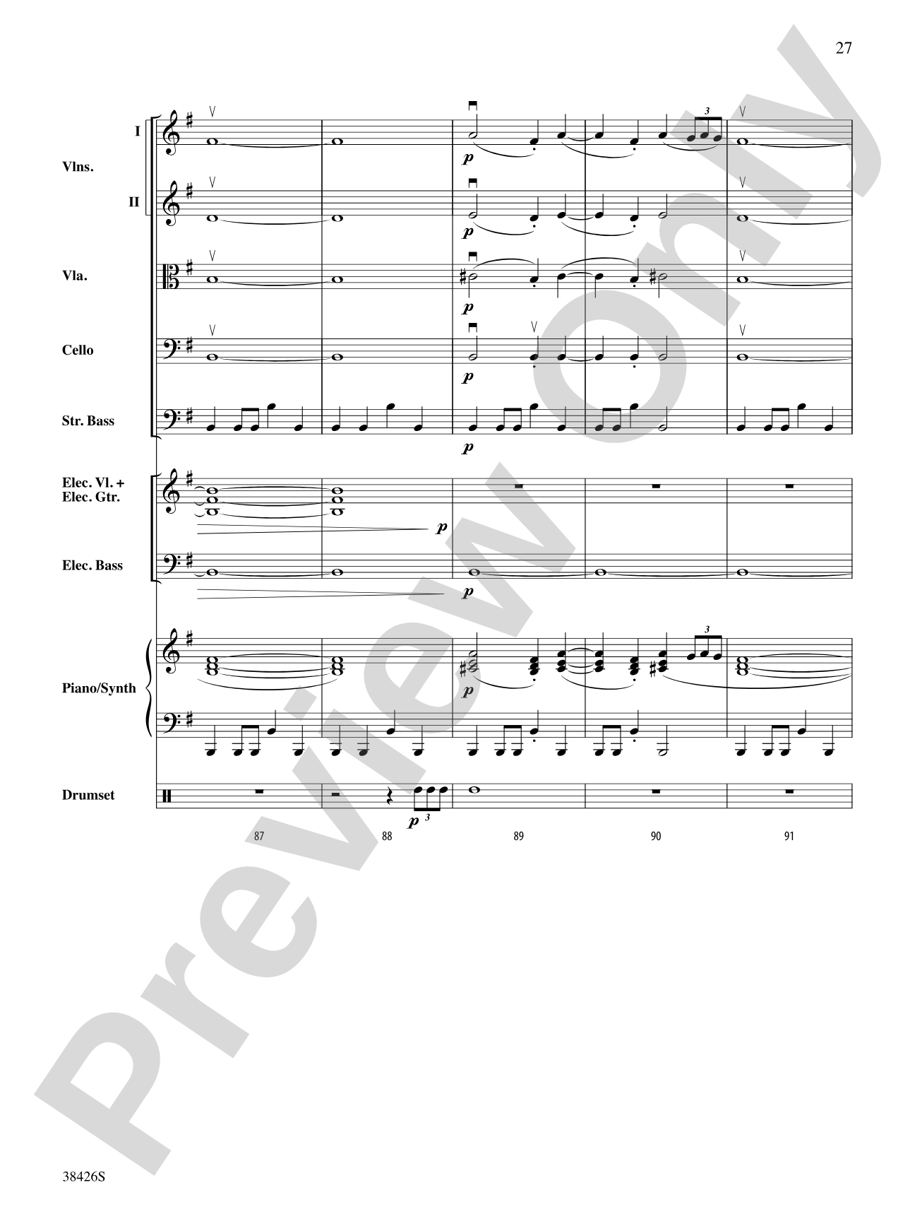 A Mad Russian's Christmas: String Orchestra Conductor Score & Parts