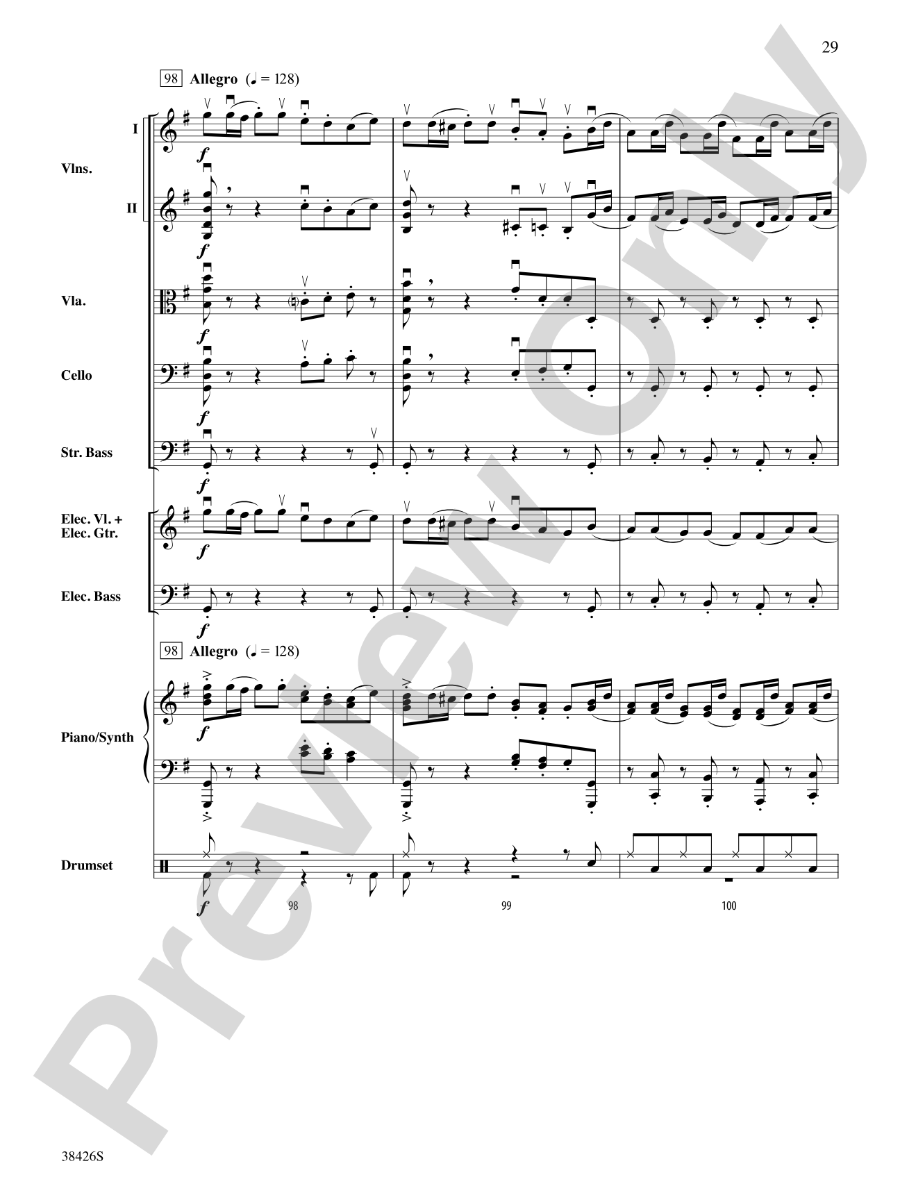 A Mad Russian's Christmas: String Orchestra Conductor Score & Parts