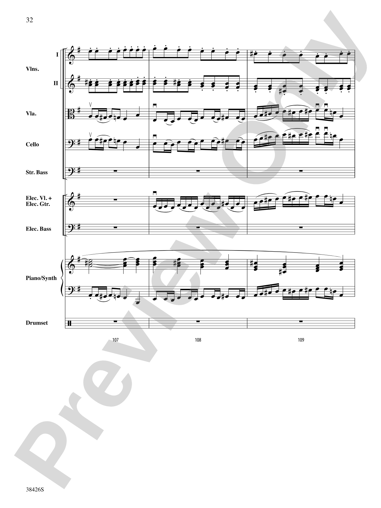 A Mad Russian's Christmas: String Orchestra Conductor Score & Parts