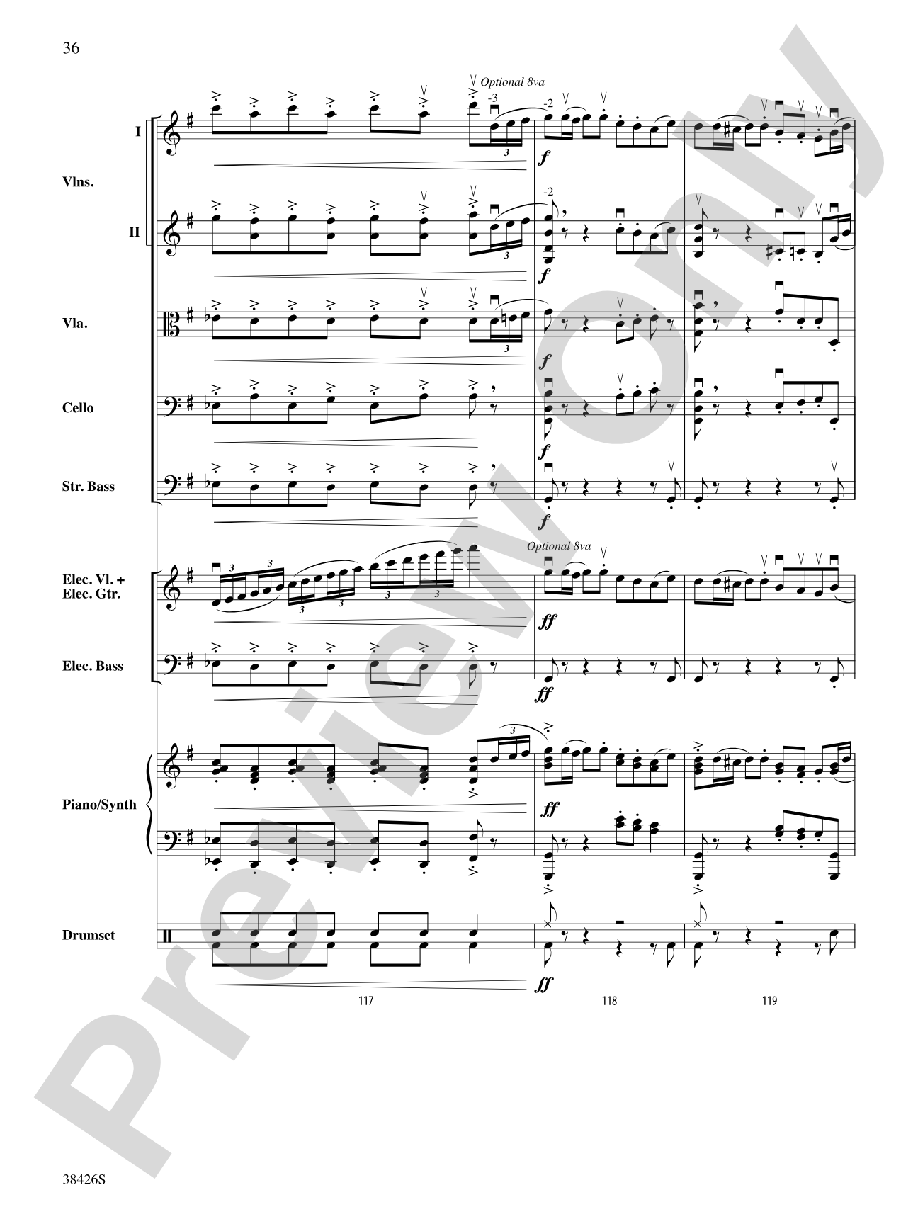 A Mad Russian's Christmas: String Orchestra Conductor Score & Parts