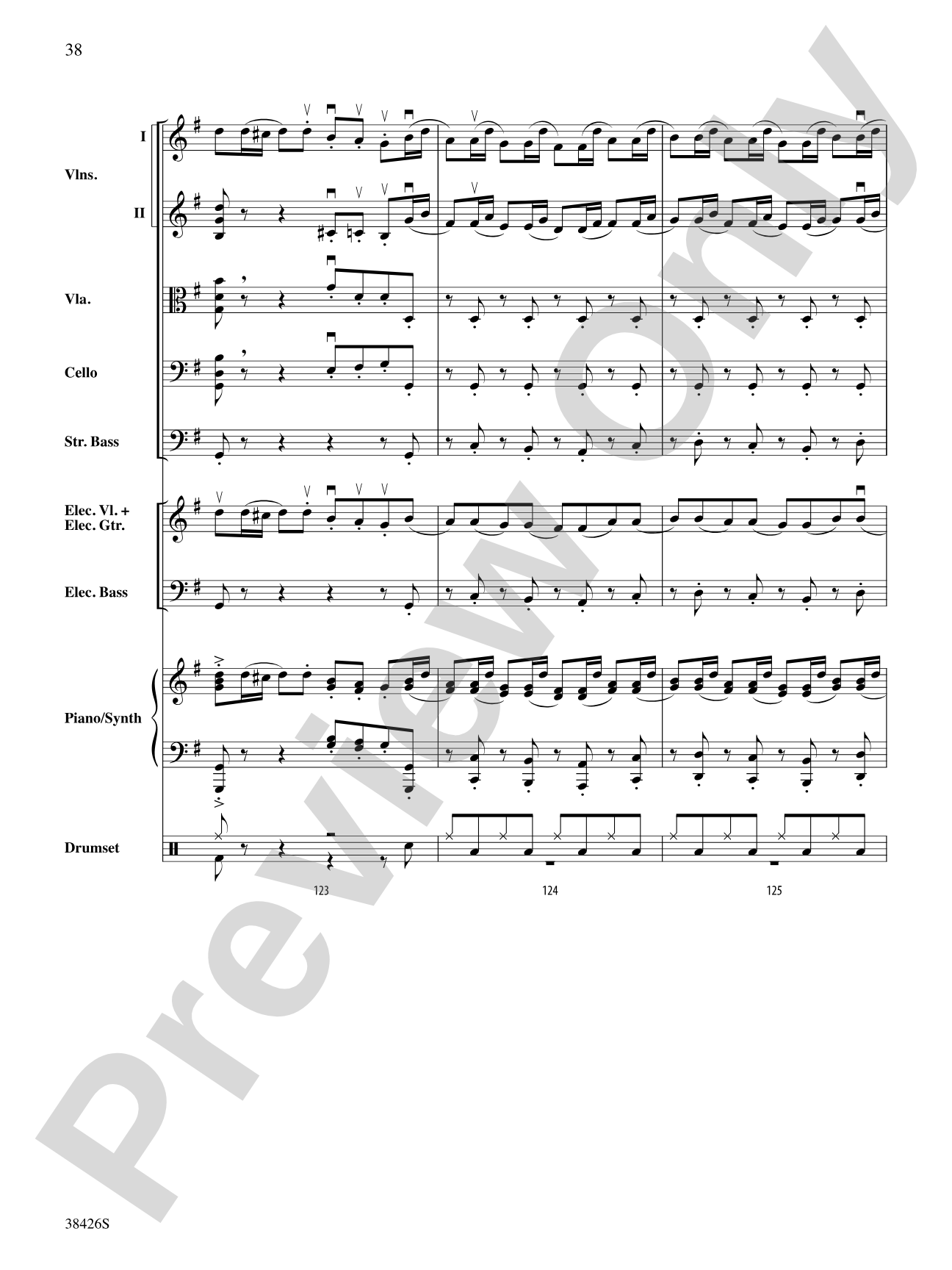 A Mad Russian's Christmas: String Orchestra Conductor Score & Parts