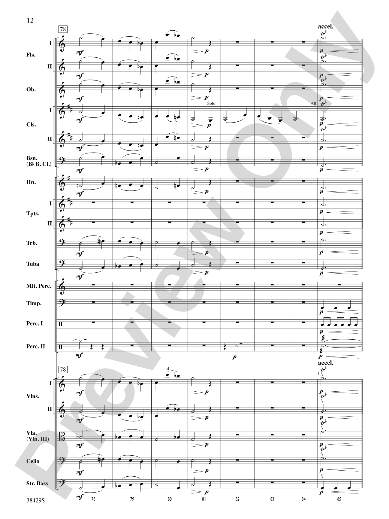 Blunderbuss Battles: Full Orchestra Conductor Score & Parts