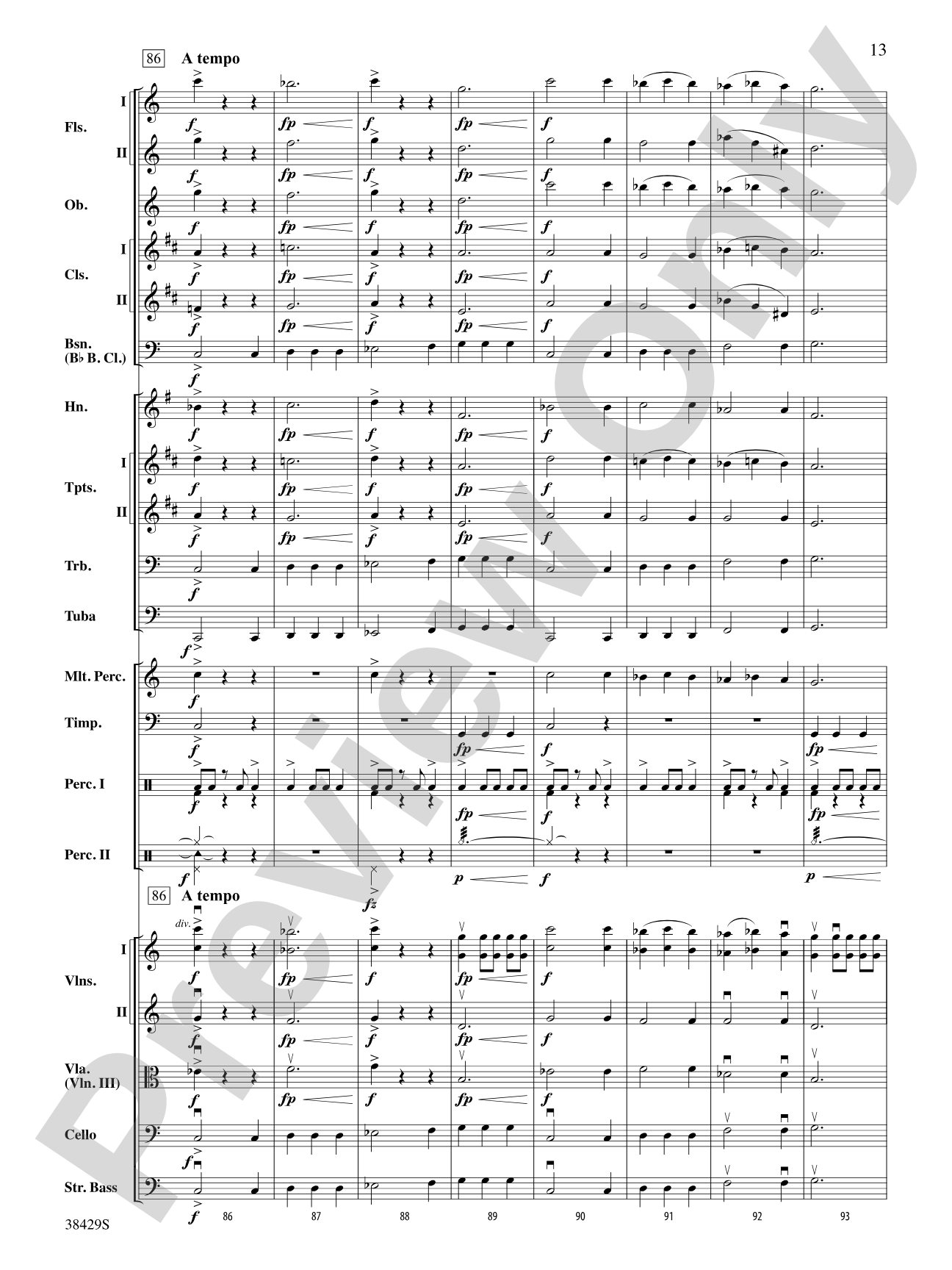 Blunderbuss Battles: Full Orchestra Conductor Score & Parts