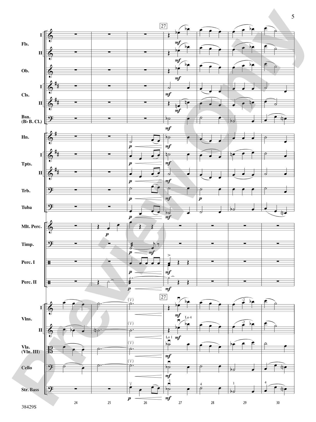 Blunderbuss Battles: Full Orchestra Conductor Score & Parts