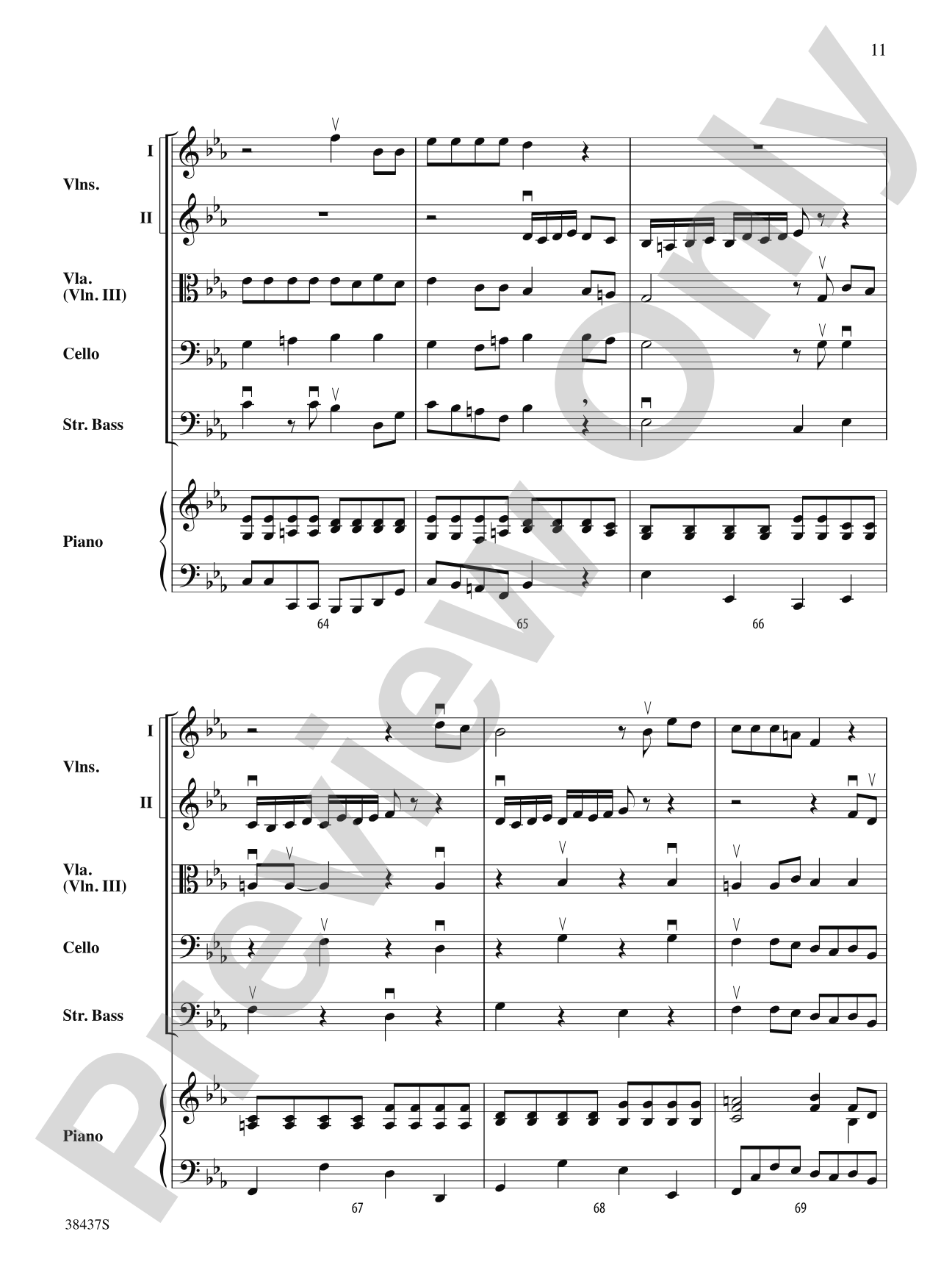A Classic Christmas: String Orchestra Conductor Score & Parts