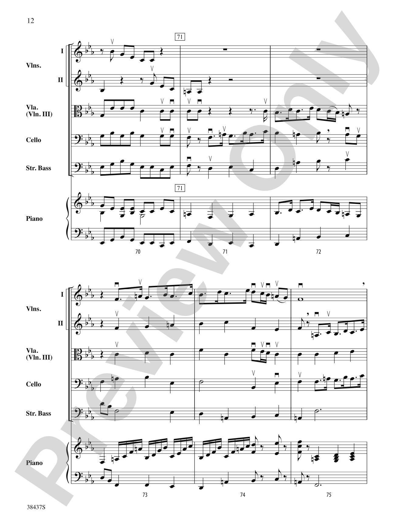A Classic Christmas: String Orchestra Conductor Score & Parts