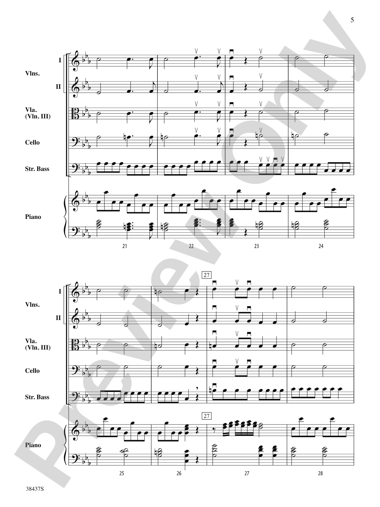 A Classic Christmas: String Orchestra Conductor Score & Parts
